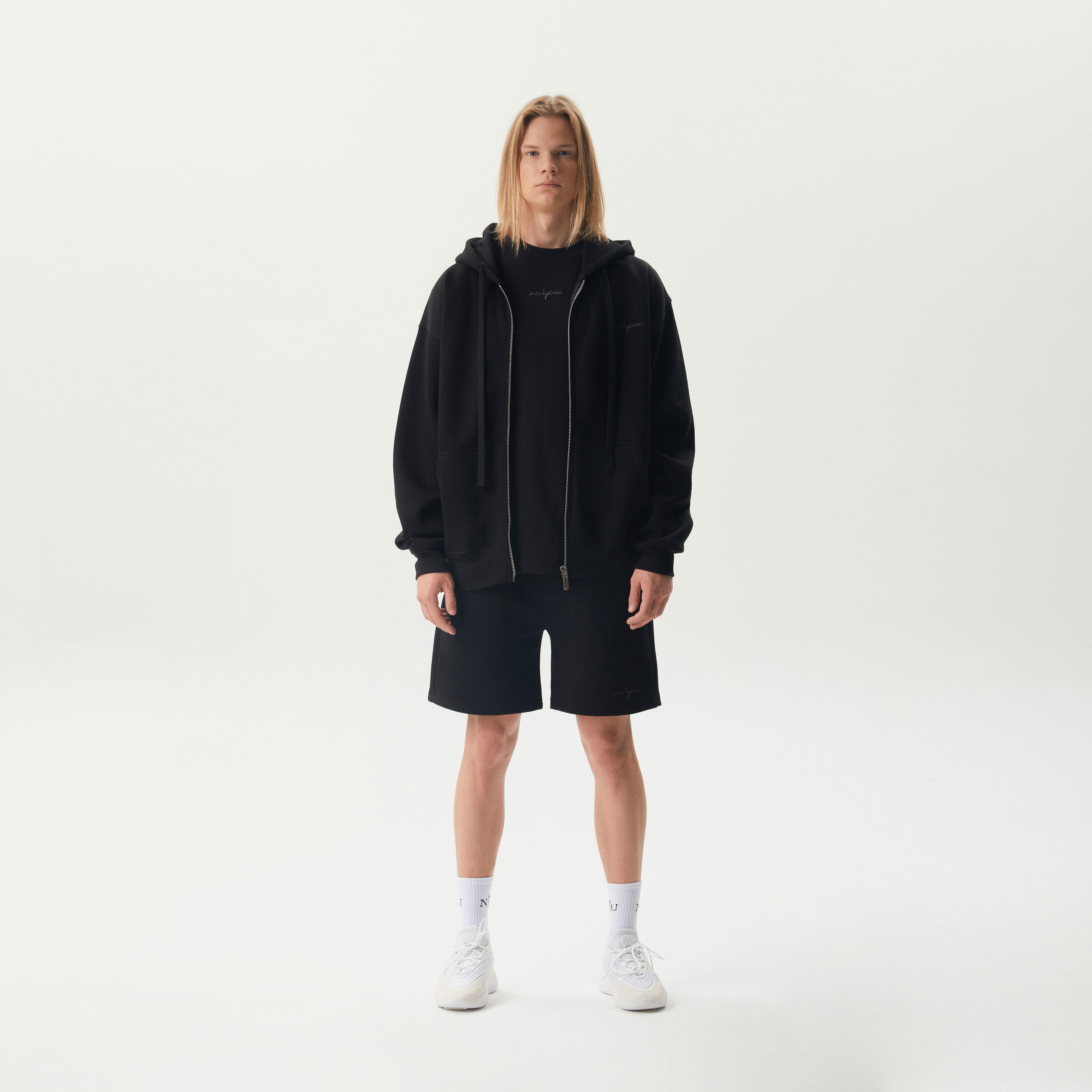 ZIP Hoodie Schwarz Unisex - No1You
