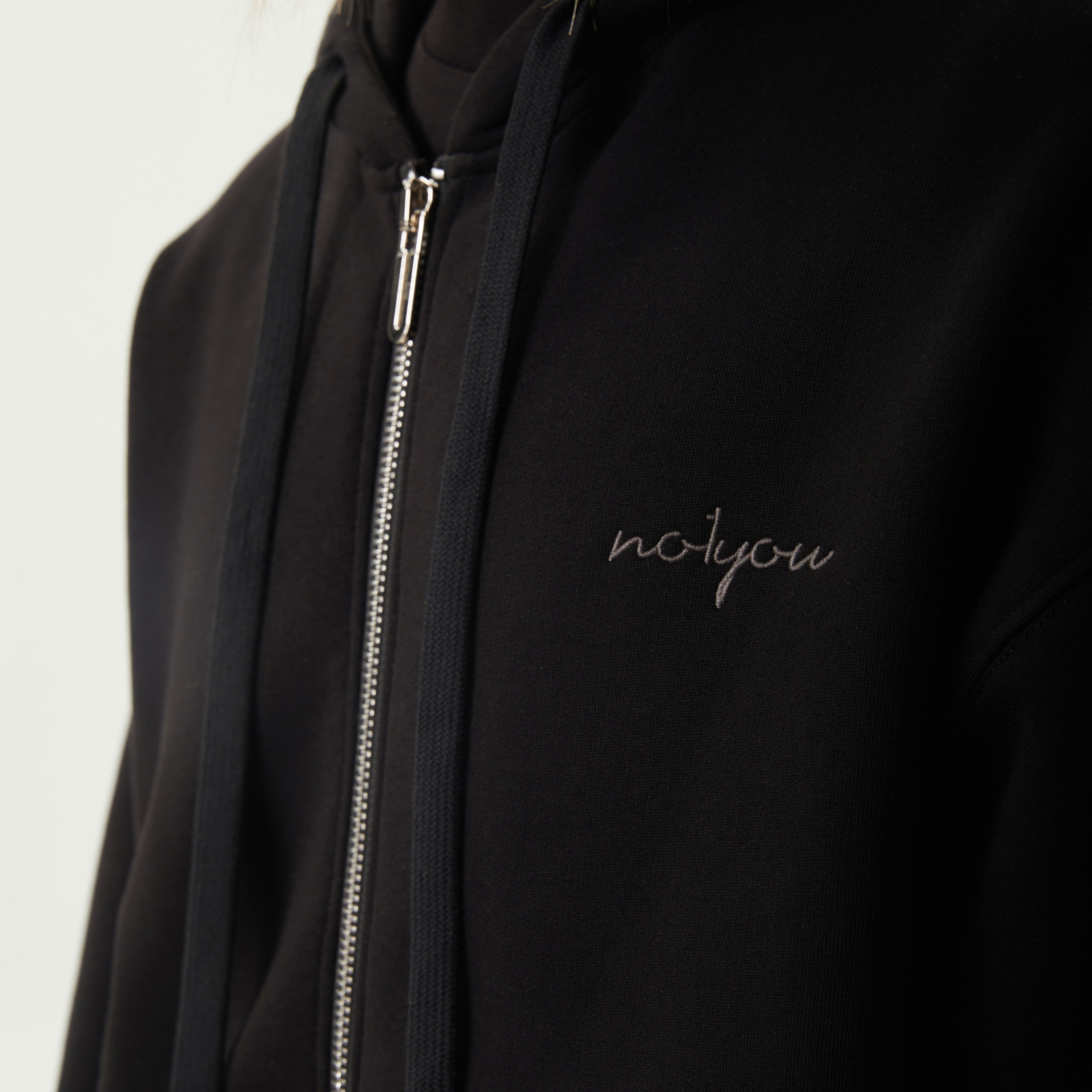 ZIP Hoodie Schwarz Unisex - No1You