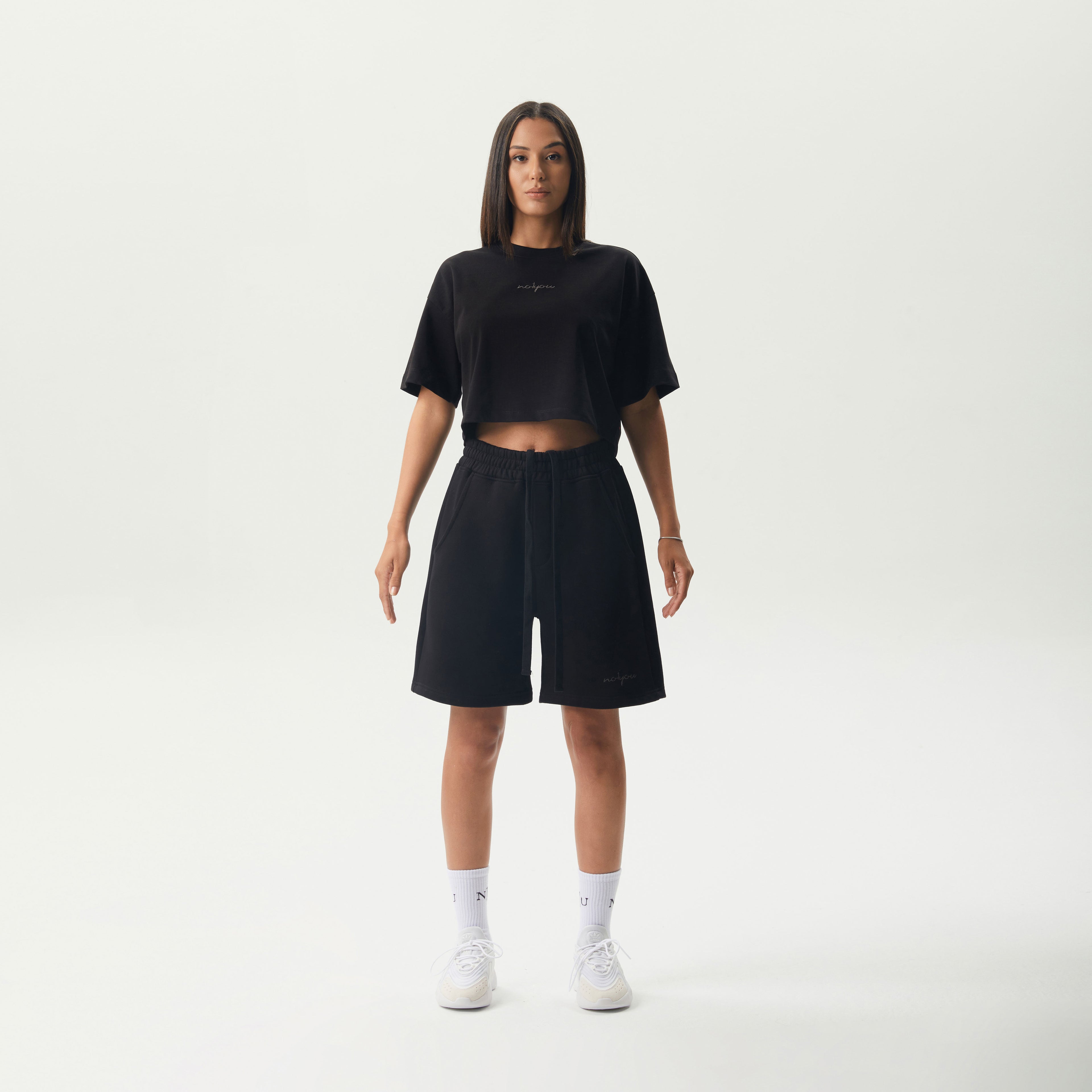Kurze Hose Schwarz Unisex - No1You