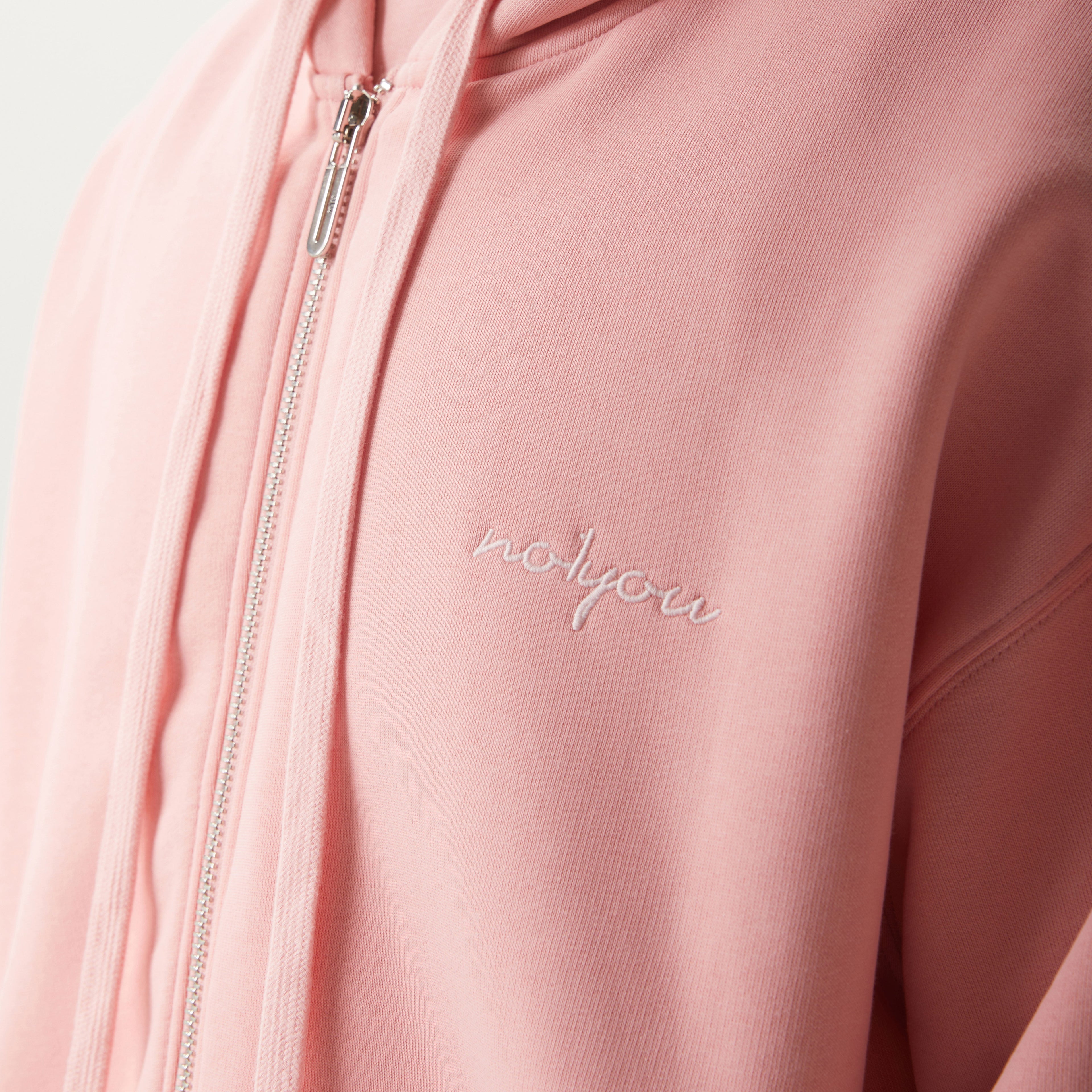 ZIP Hoodie Rosa Unisex - No1You