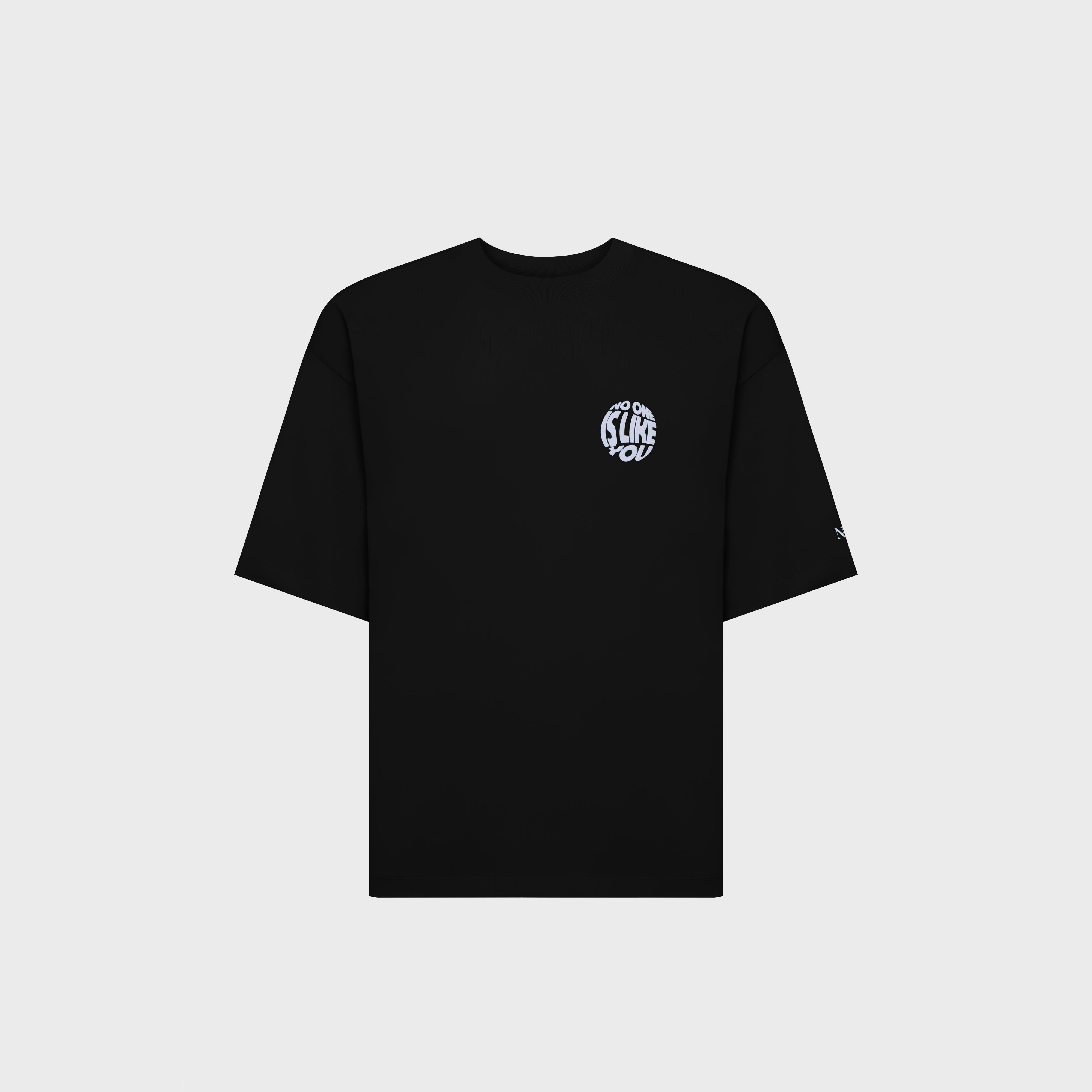 ESSENTIAL 1 BLACK BACKPRINT TSHIRT