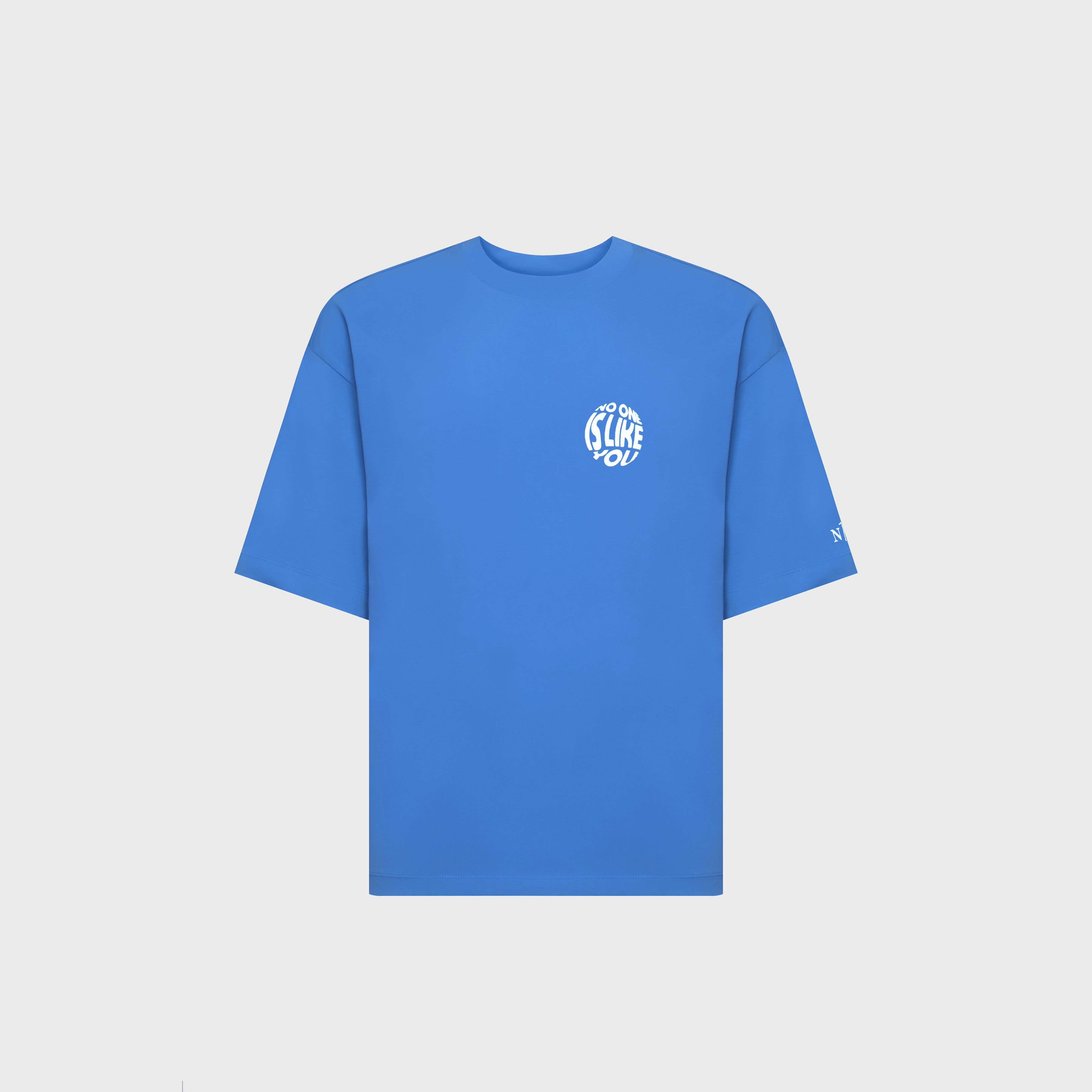 ESSENTIAL 1 BLUE BACKPRINT TSHIRT