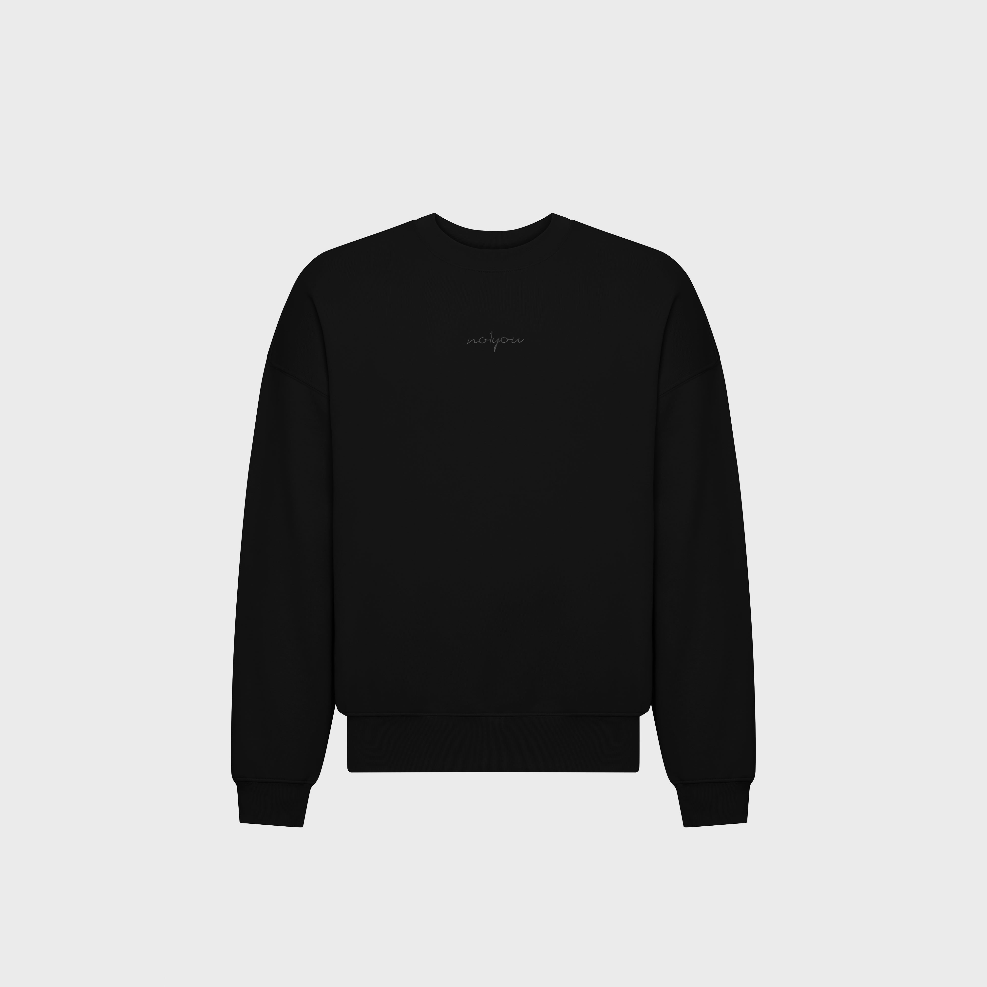 ESSENTIAL 1 BLACK SWEATSHIRT