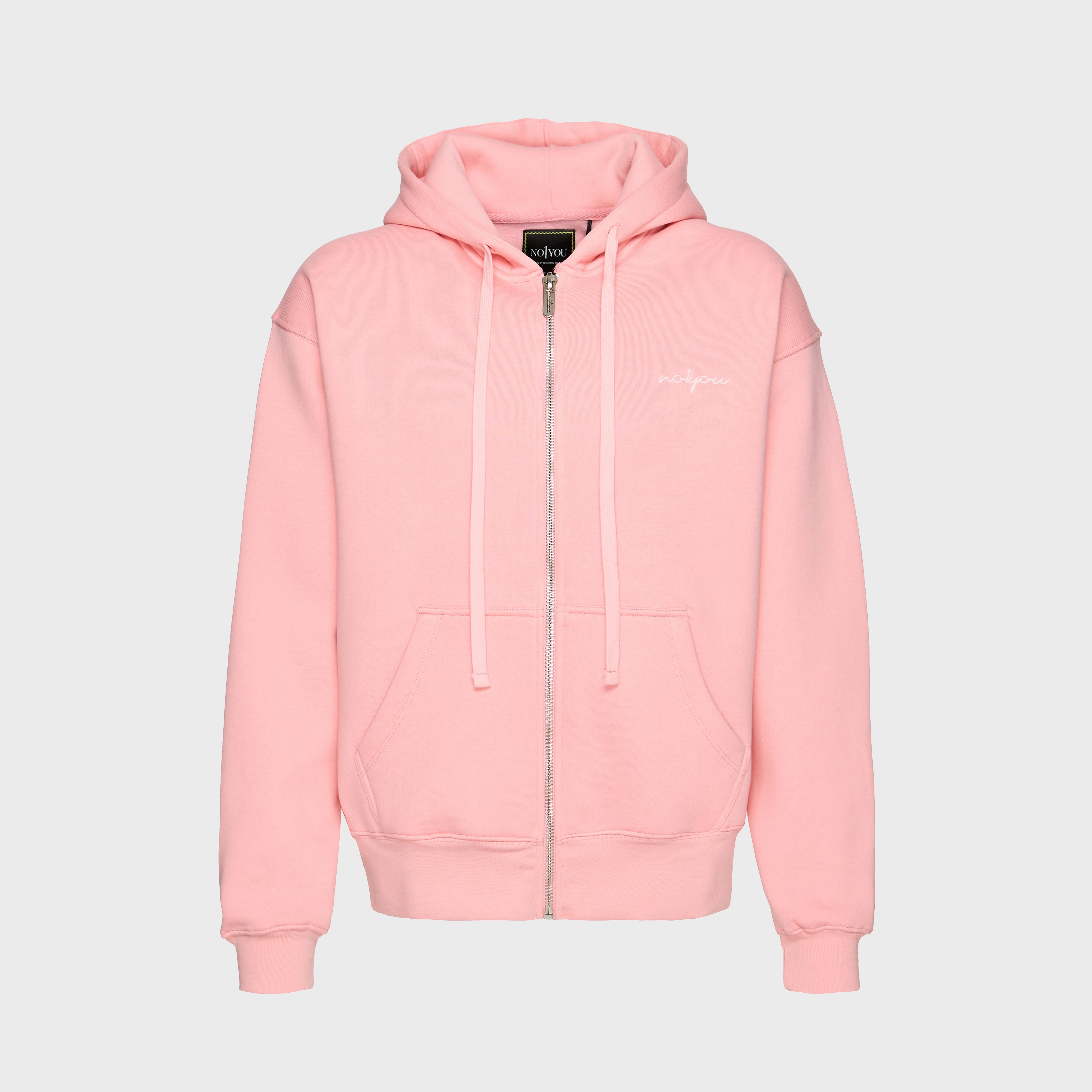 ESSENTIAL 1 PINK ZIP HOODIE