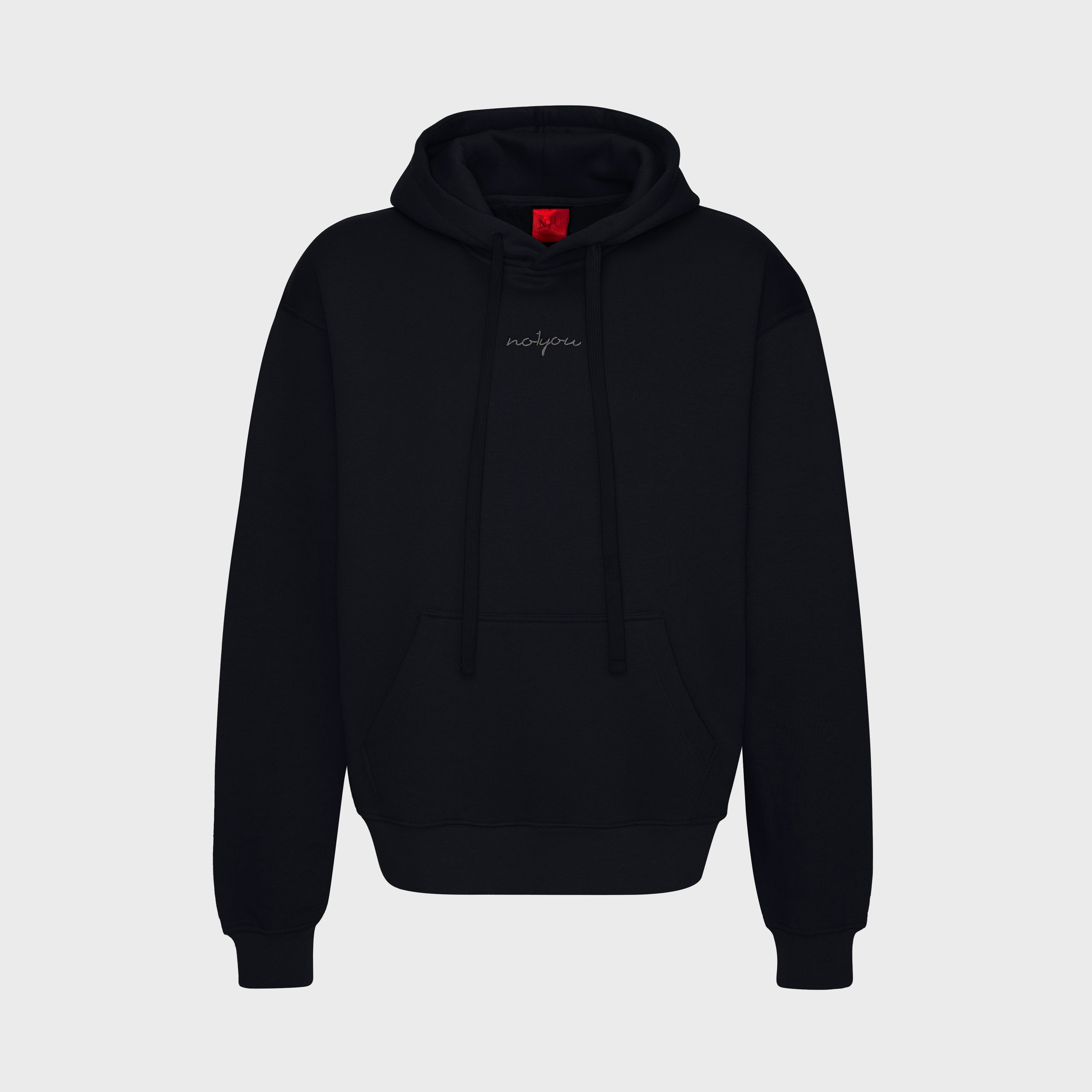 ESSENTIAL 1 BLACK HOODIE