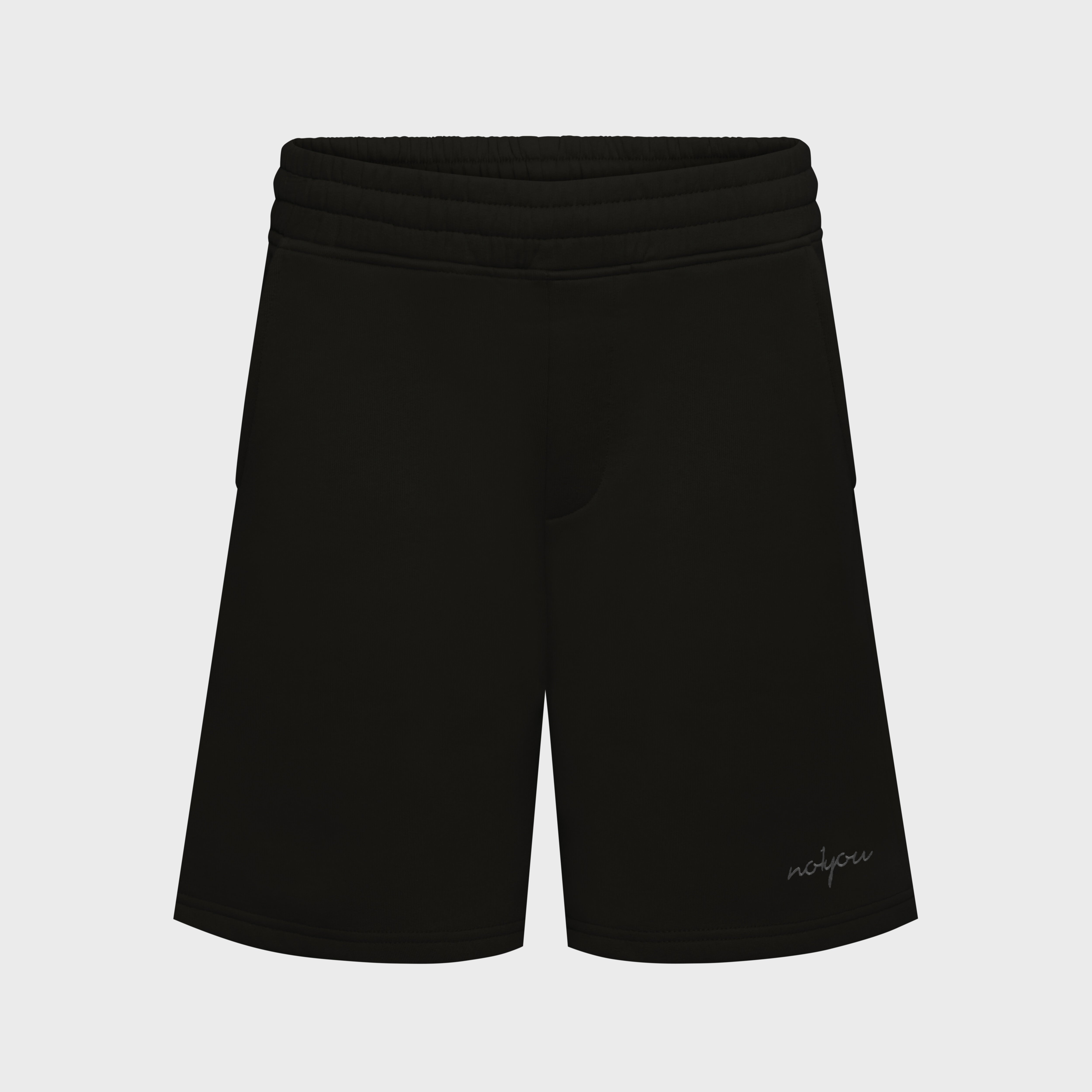 ESSENTIAL 1 BLACK SWEATSHORT