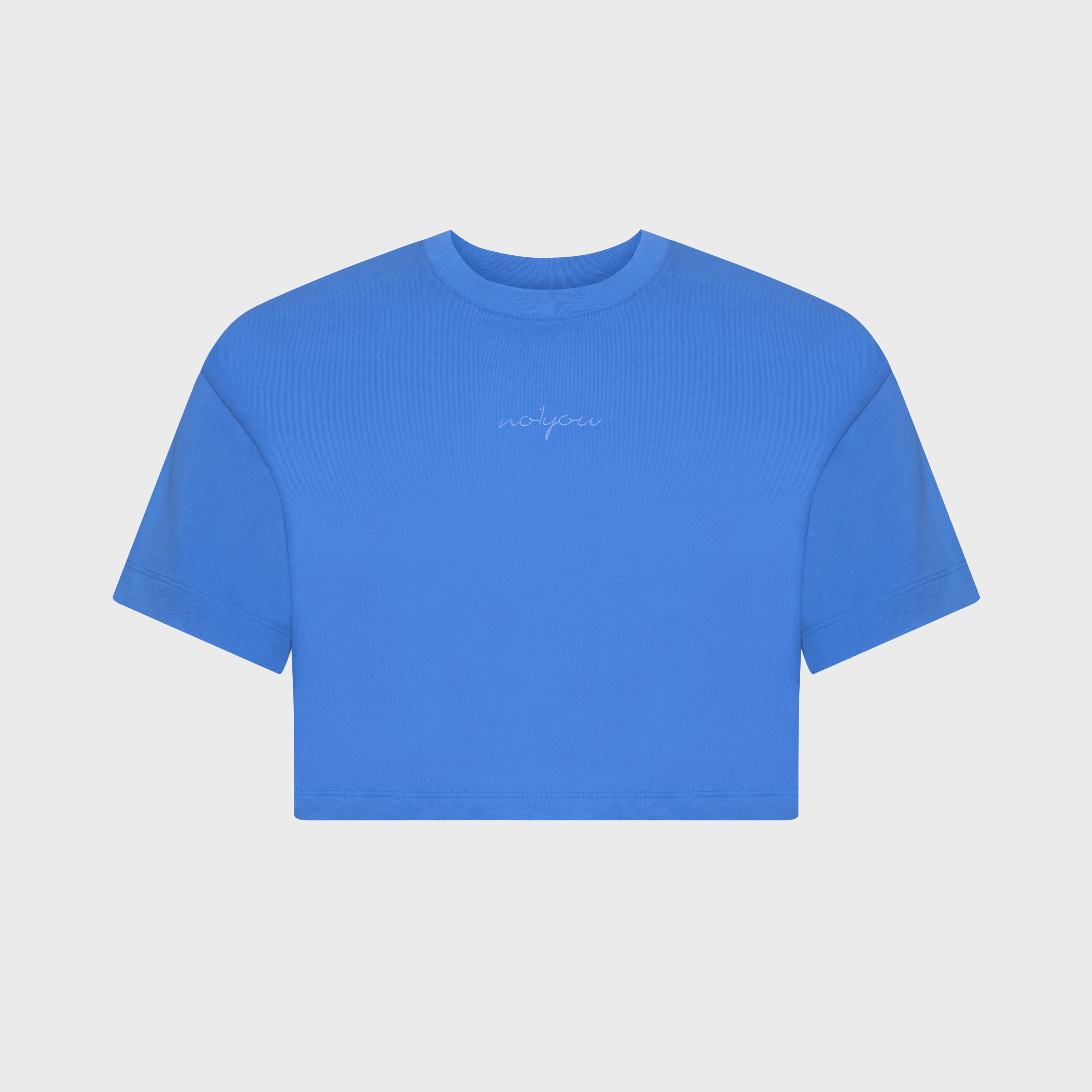 ESSENTIAL 1 BLUE CROP TSHIRT