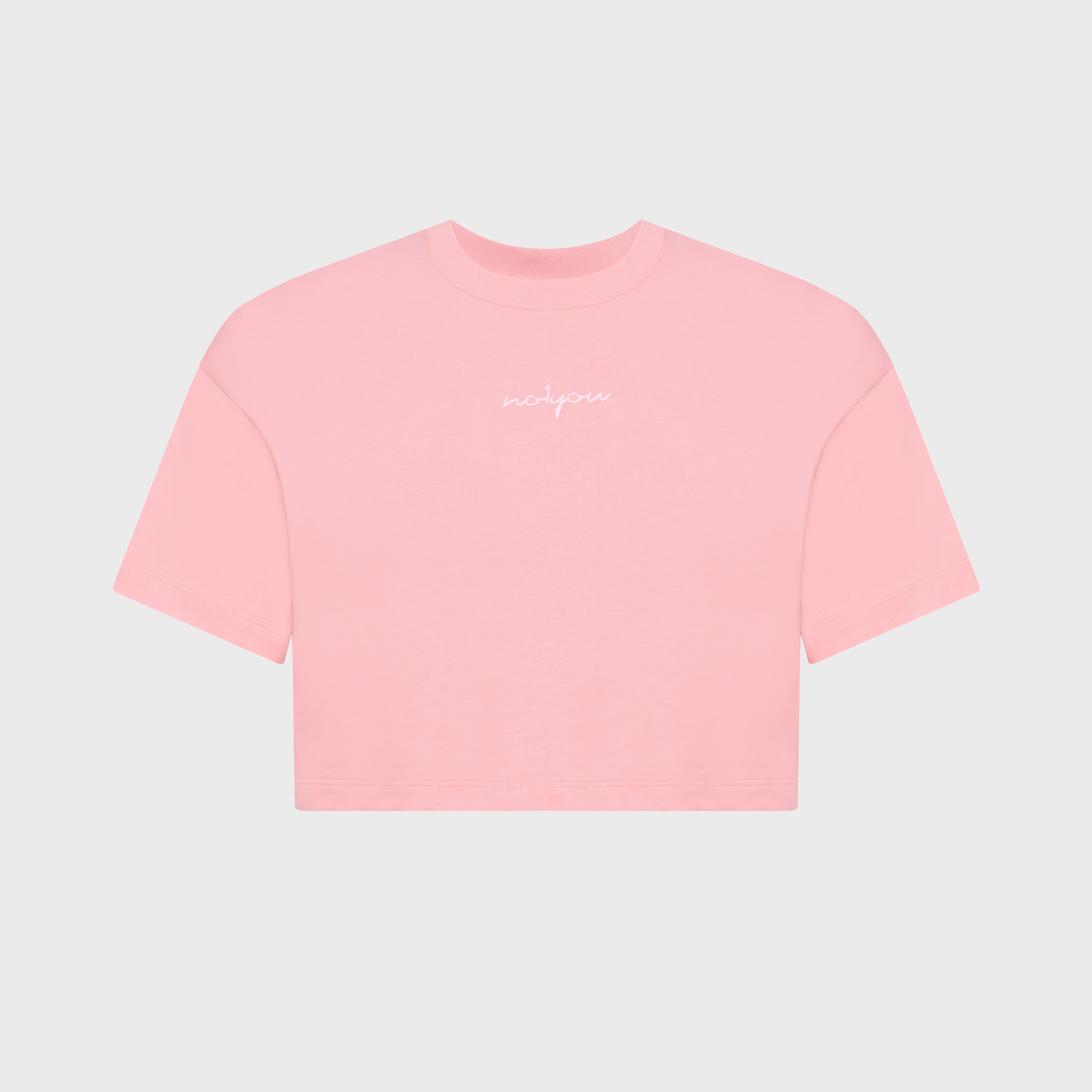 ESSENTIAL 1 PINK CROP TSHIRT