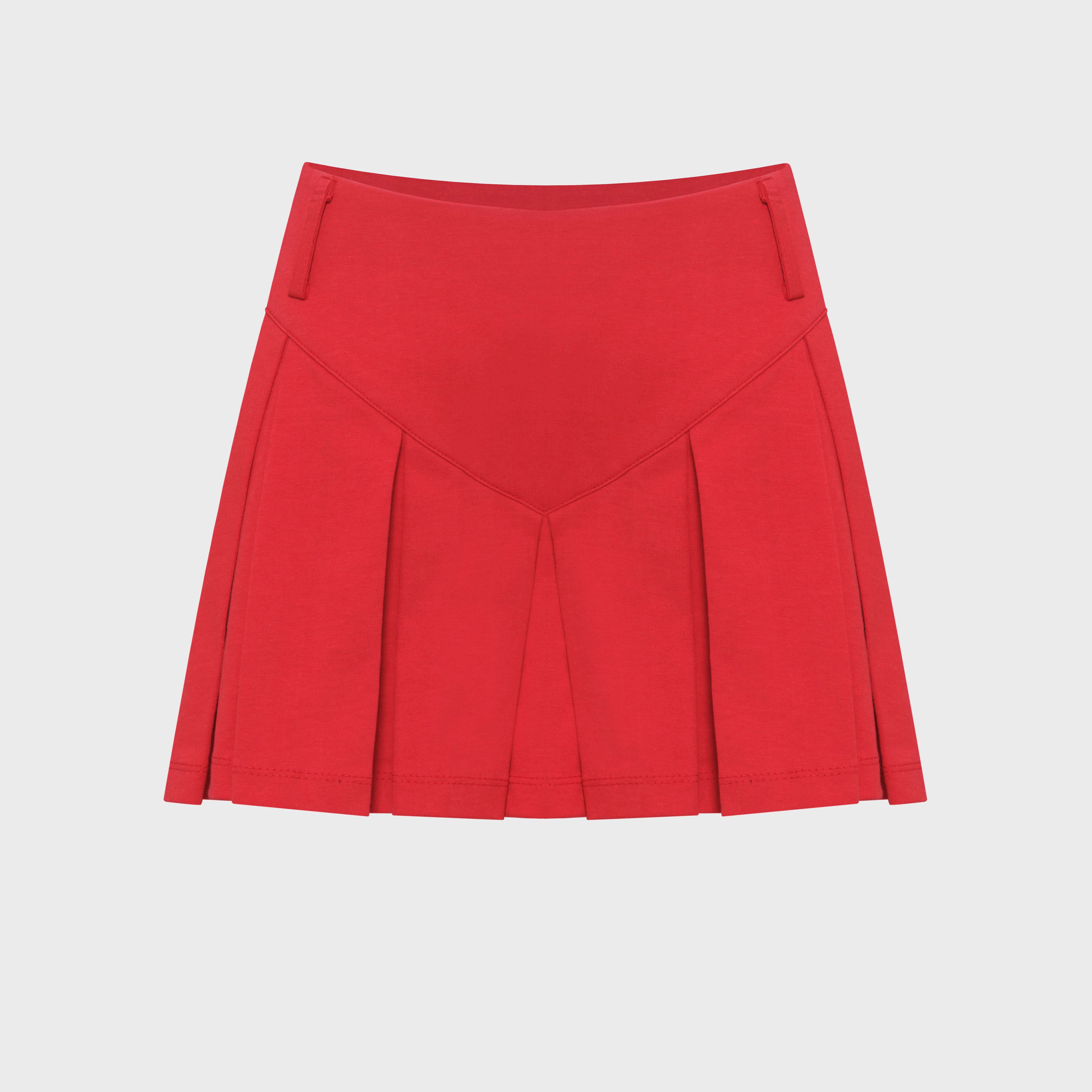 ESSENTIAL 1 RED SKORT