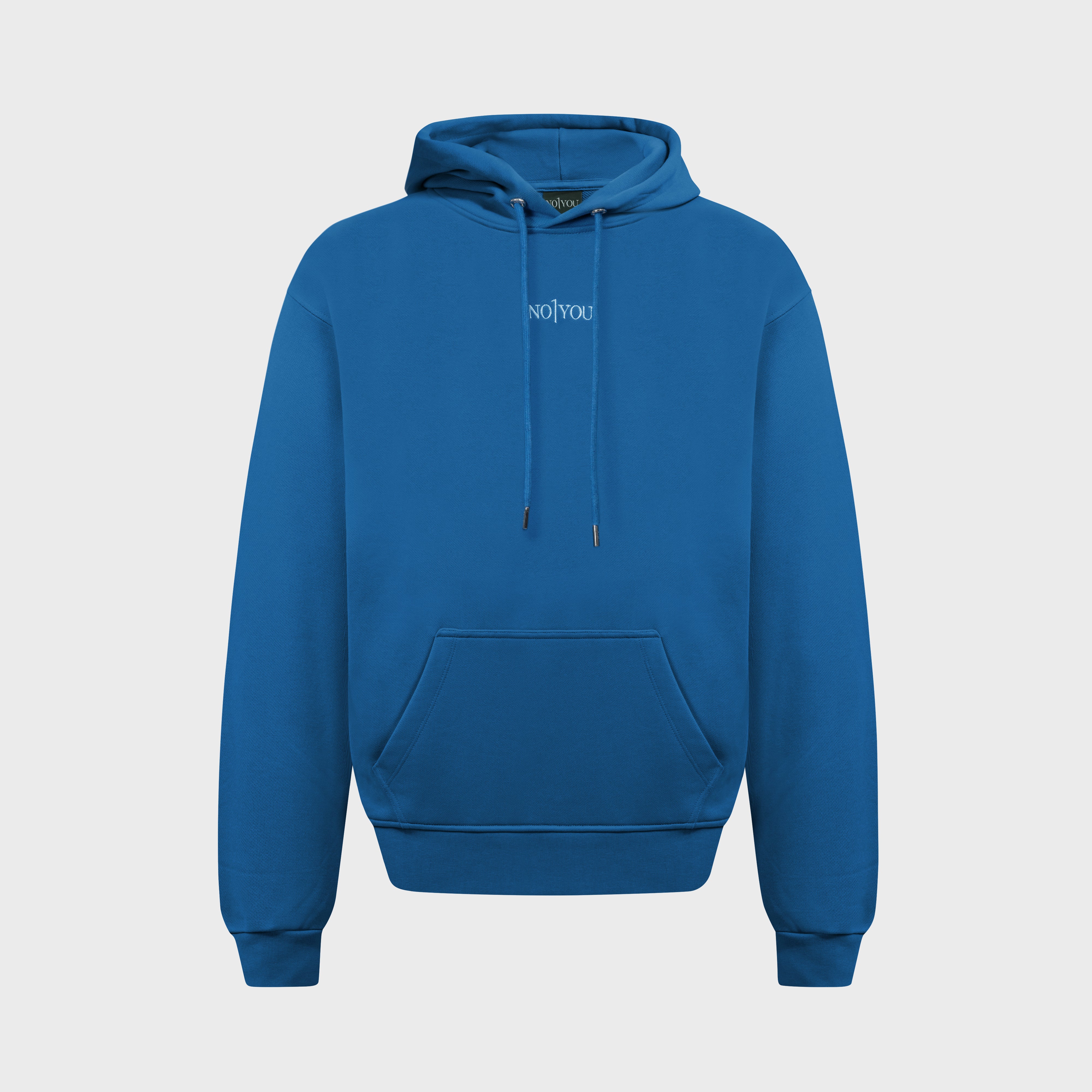 ESSENTIAL 2 DARK BLUE EMBROIDERY HOODIE