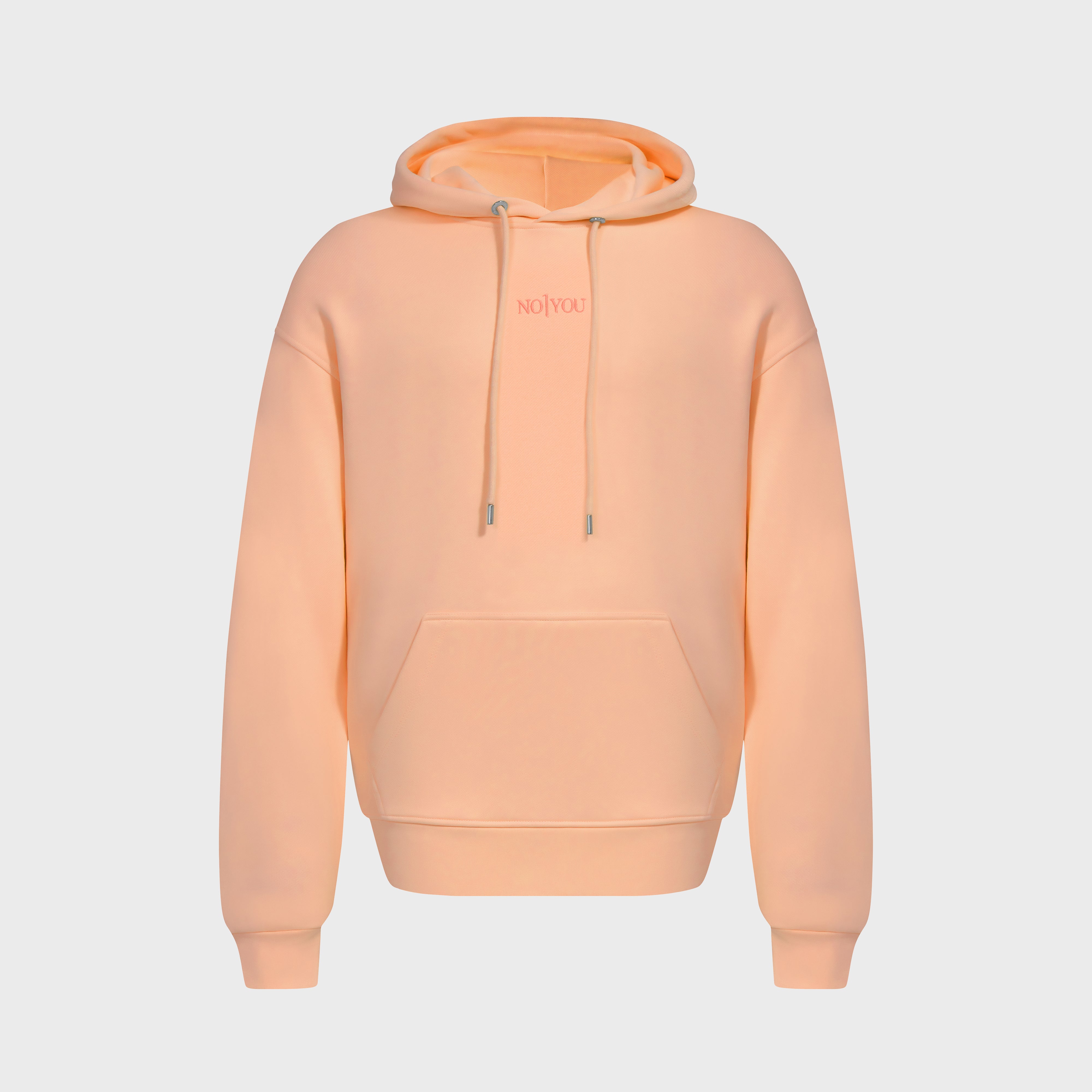 ESSENTIAL 2 PEACH FUZZ EMBROIDERY HOODIE