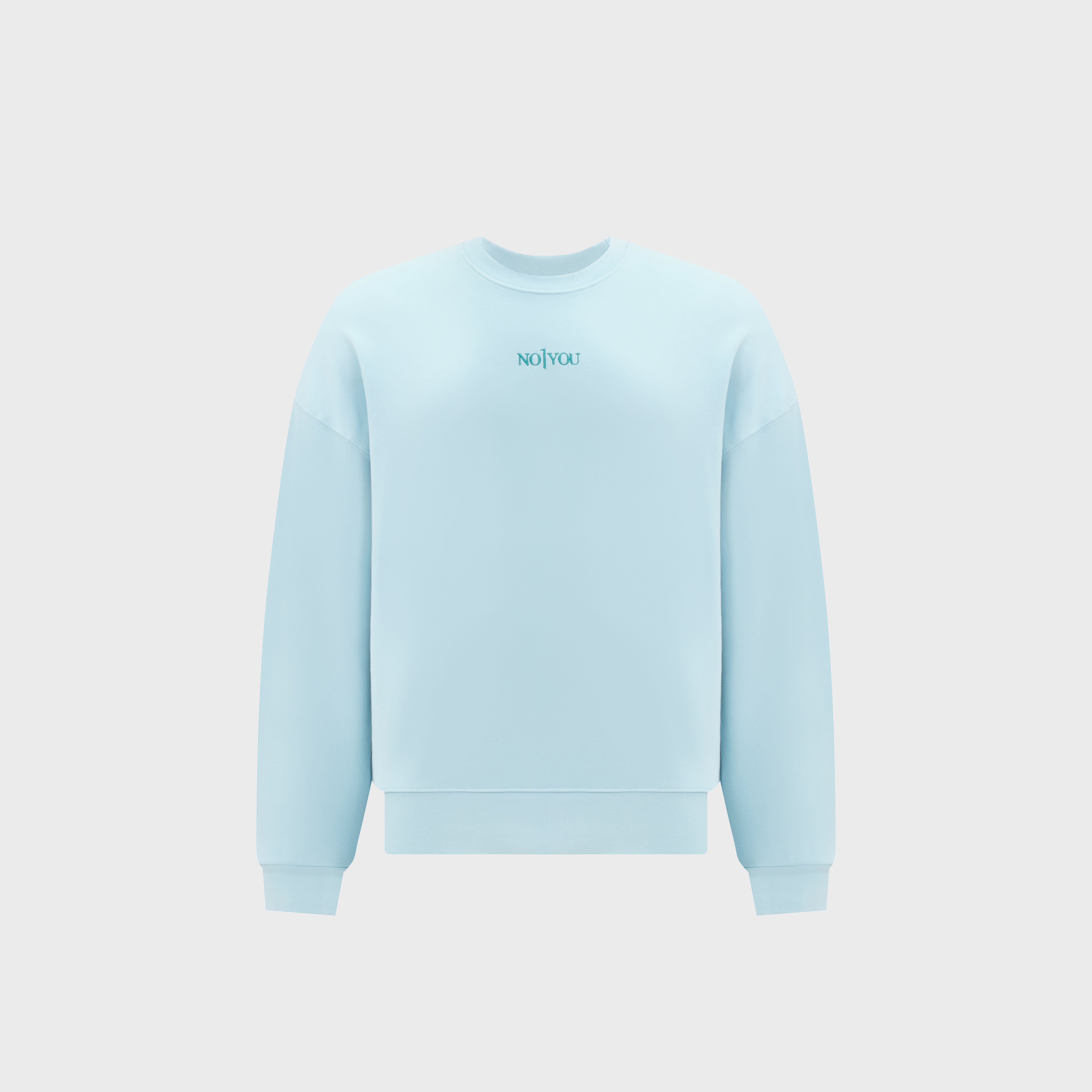 ESSENTIAL 2 BABY BLUE EMBROIDERY SWEATSHIRT