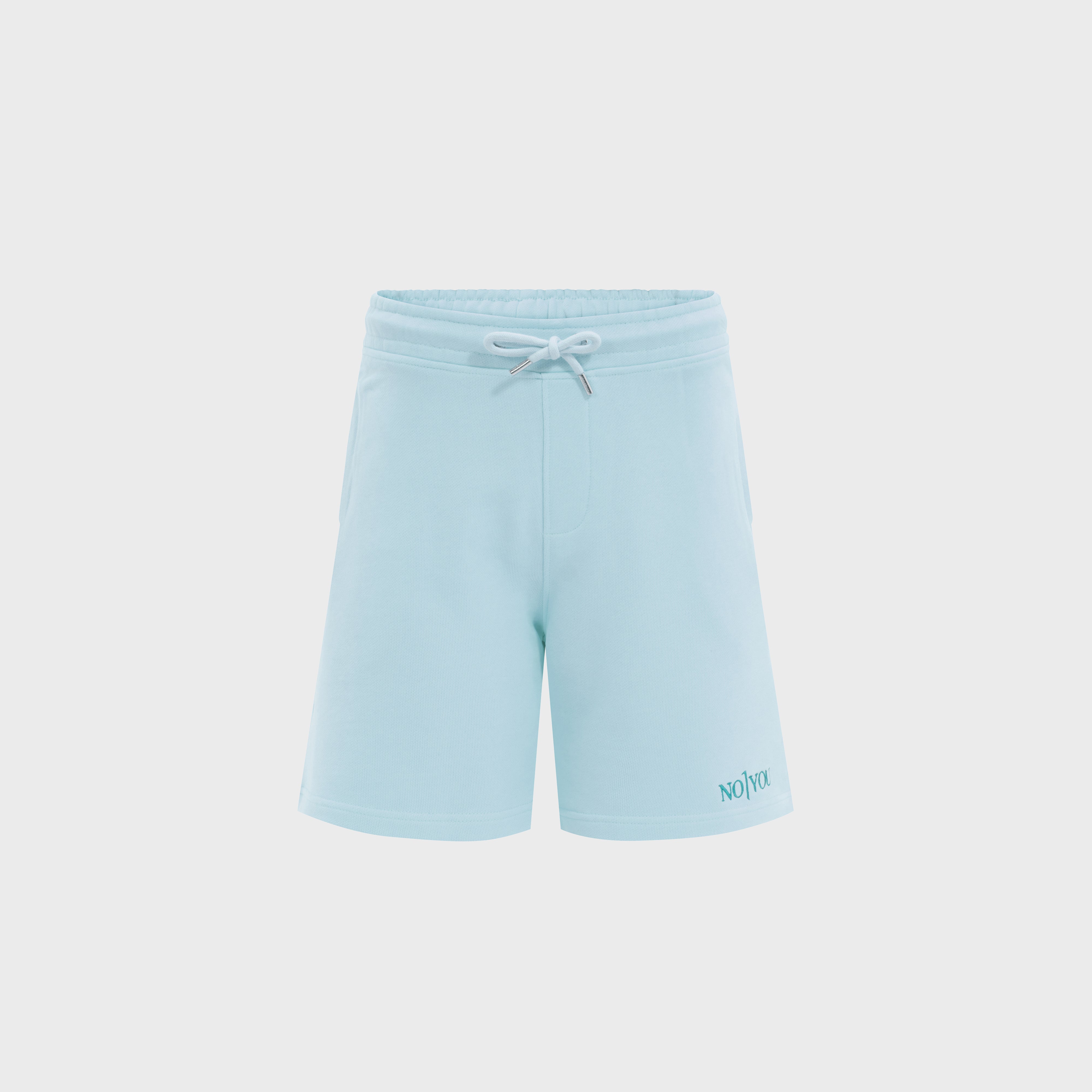 ESSENTIAL 2 BABY BLUE EMBROIDERY SWEATSHORT