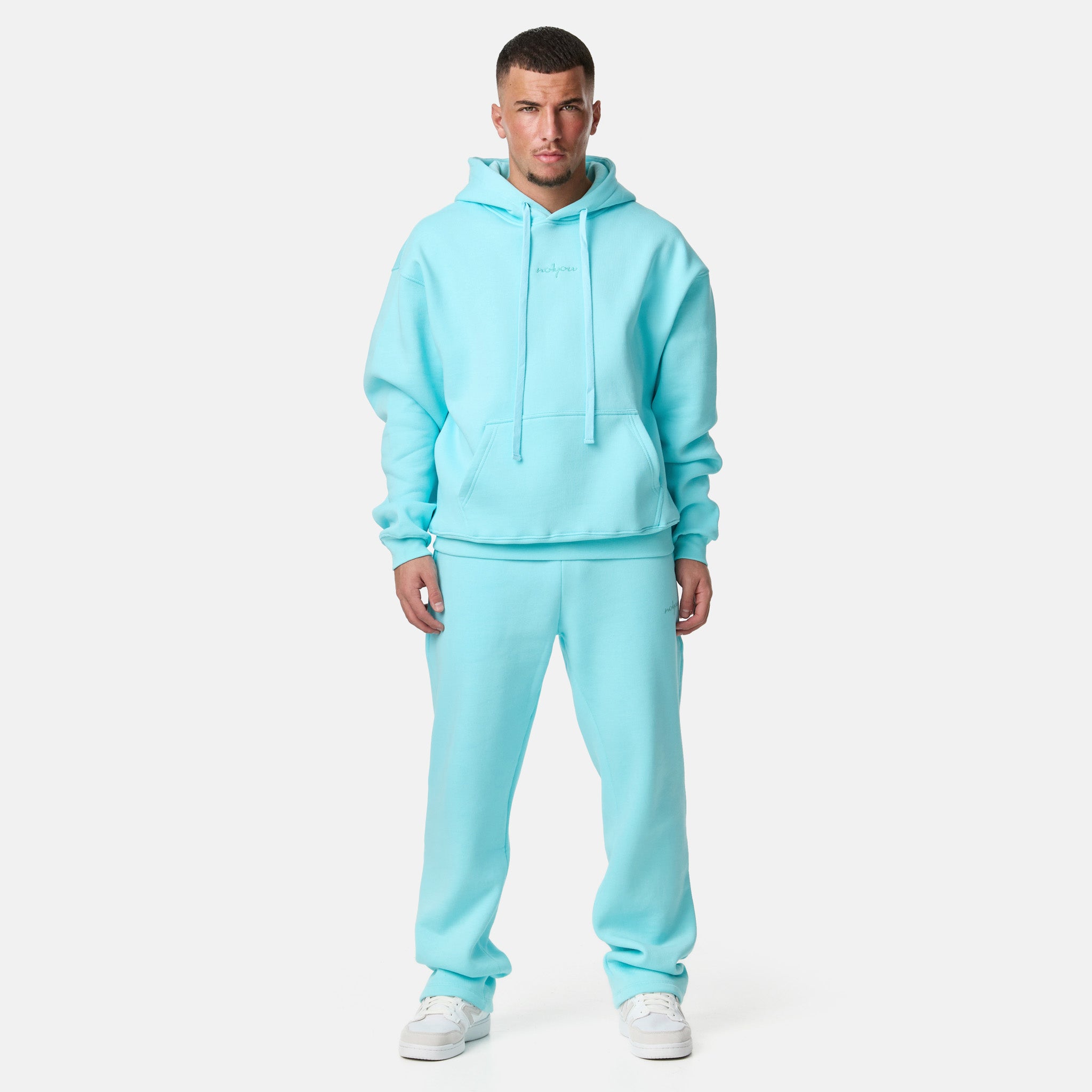 ESSENTIAL 1 BABY BLUE HOODIE