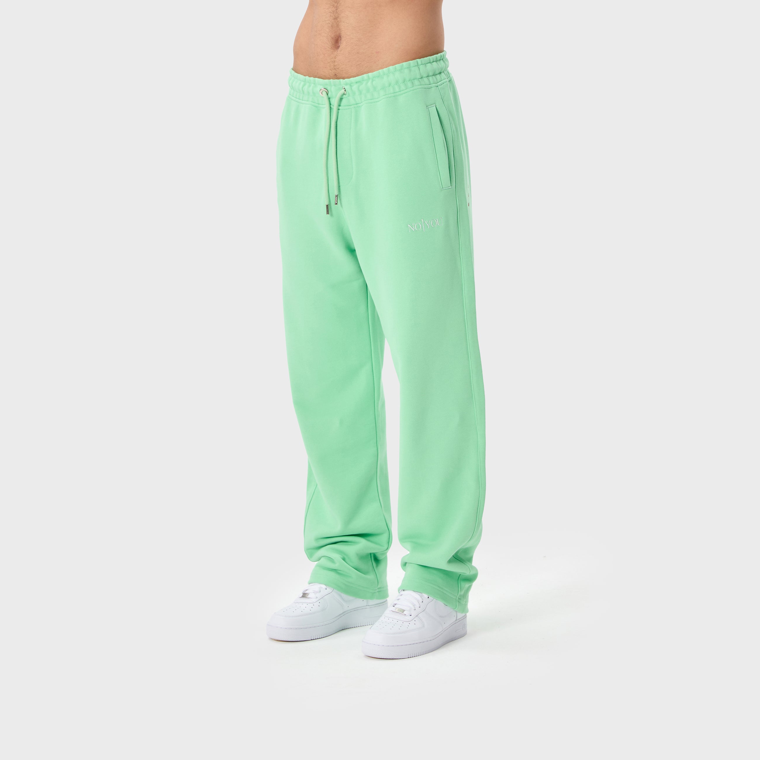 ESSENTIAL 2 GREEN ASH EMBROIDERY SWEATPANTS