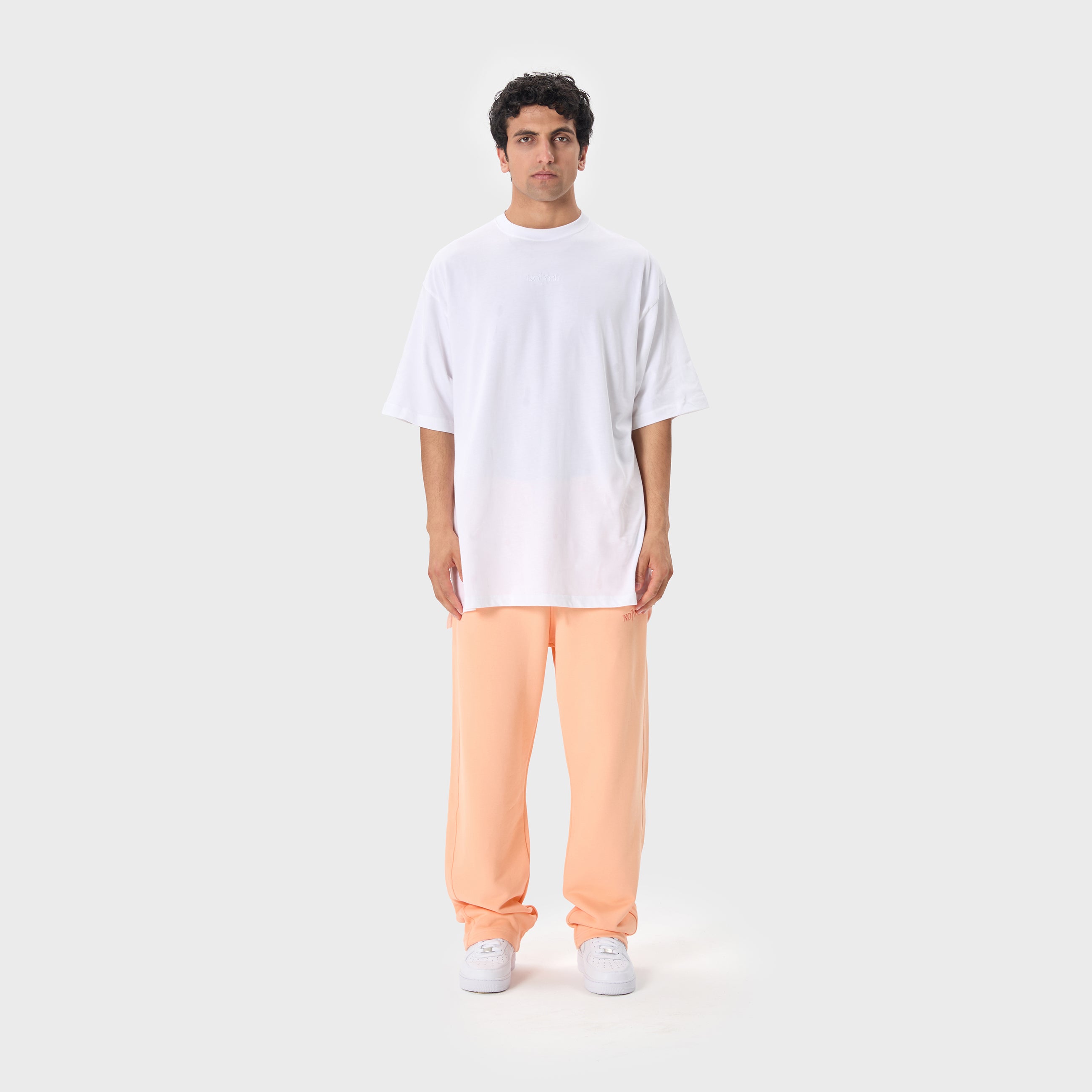 ESSENTIAL 2 PEACH FUZZ EMBROIDERY SWEATPANTS