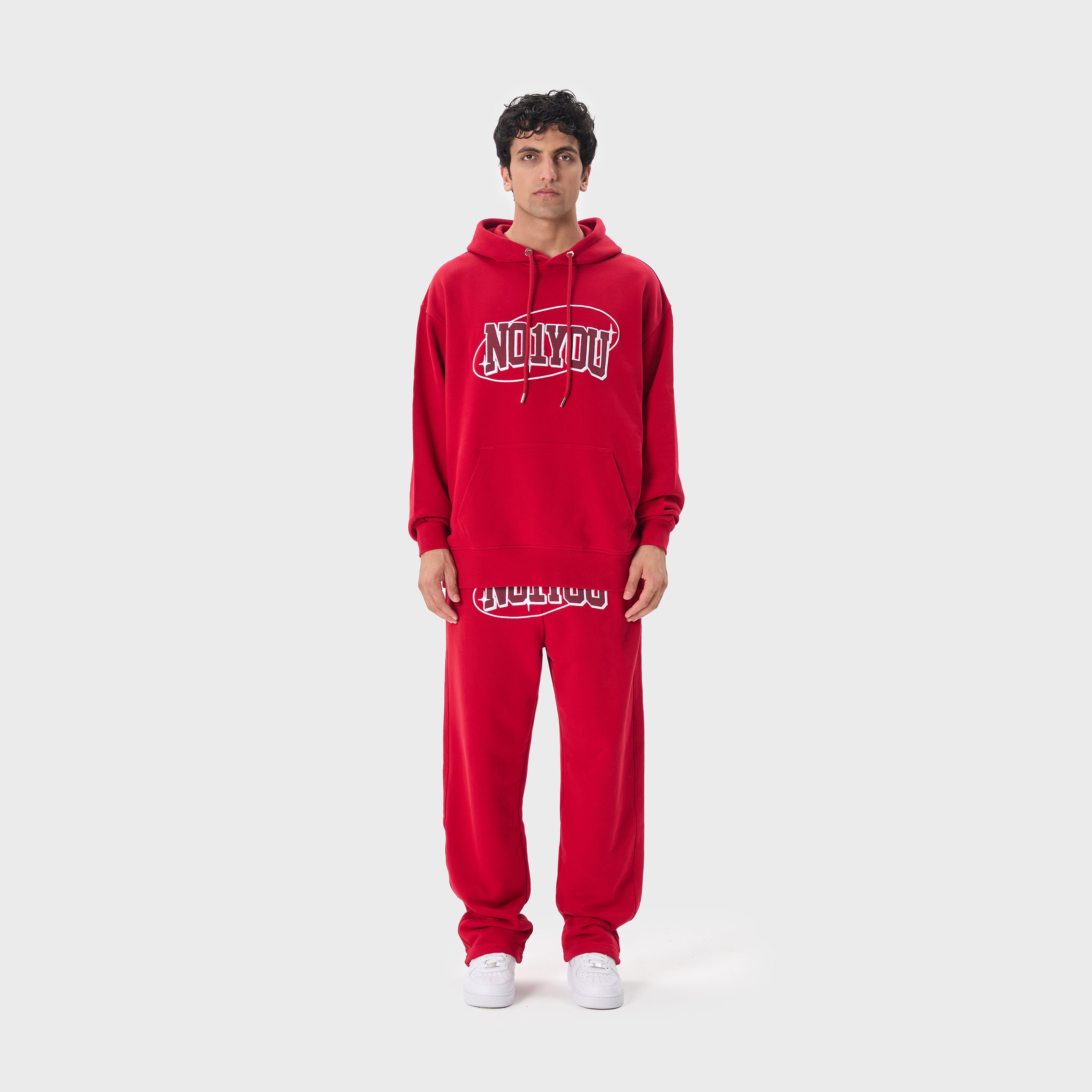 ESSENTIAL 2 RED STAR HOODIE