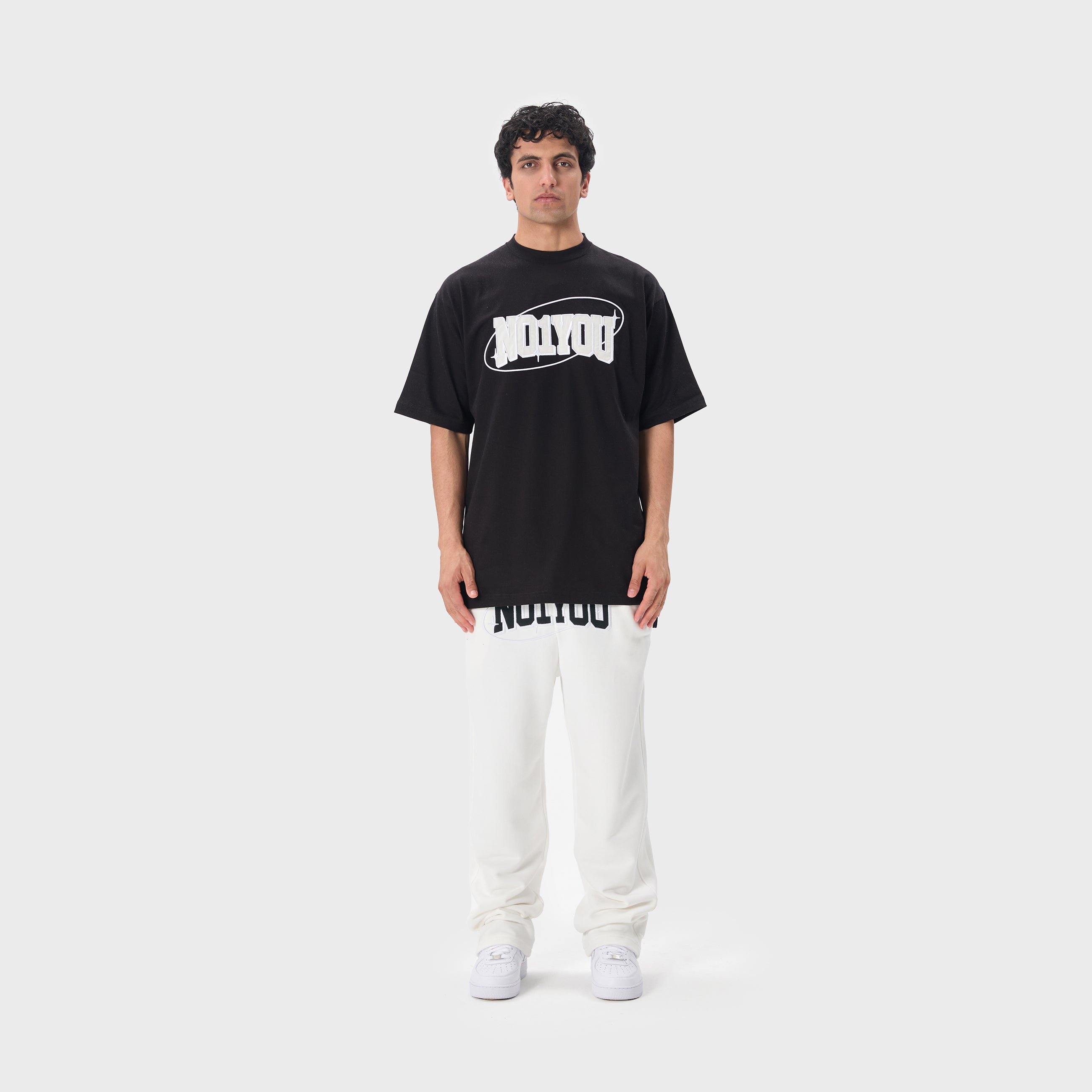 ESSENTIAL 2 WHITE STAR SWEATPANTS