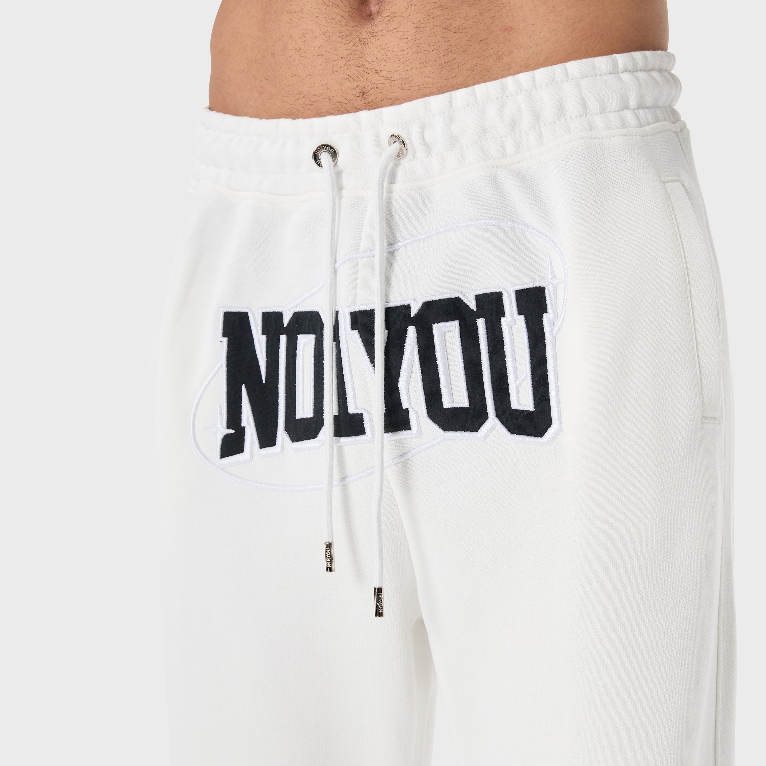 ESSENTIAL 2 WHITE STAR SWEATPANTS