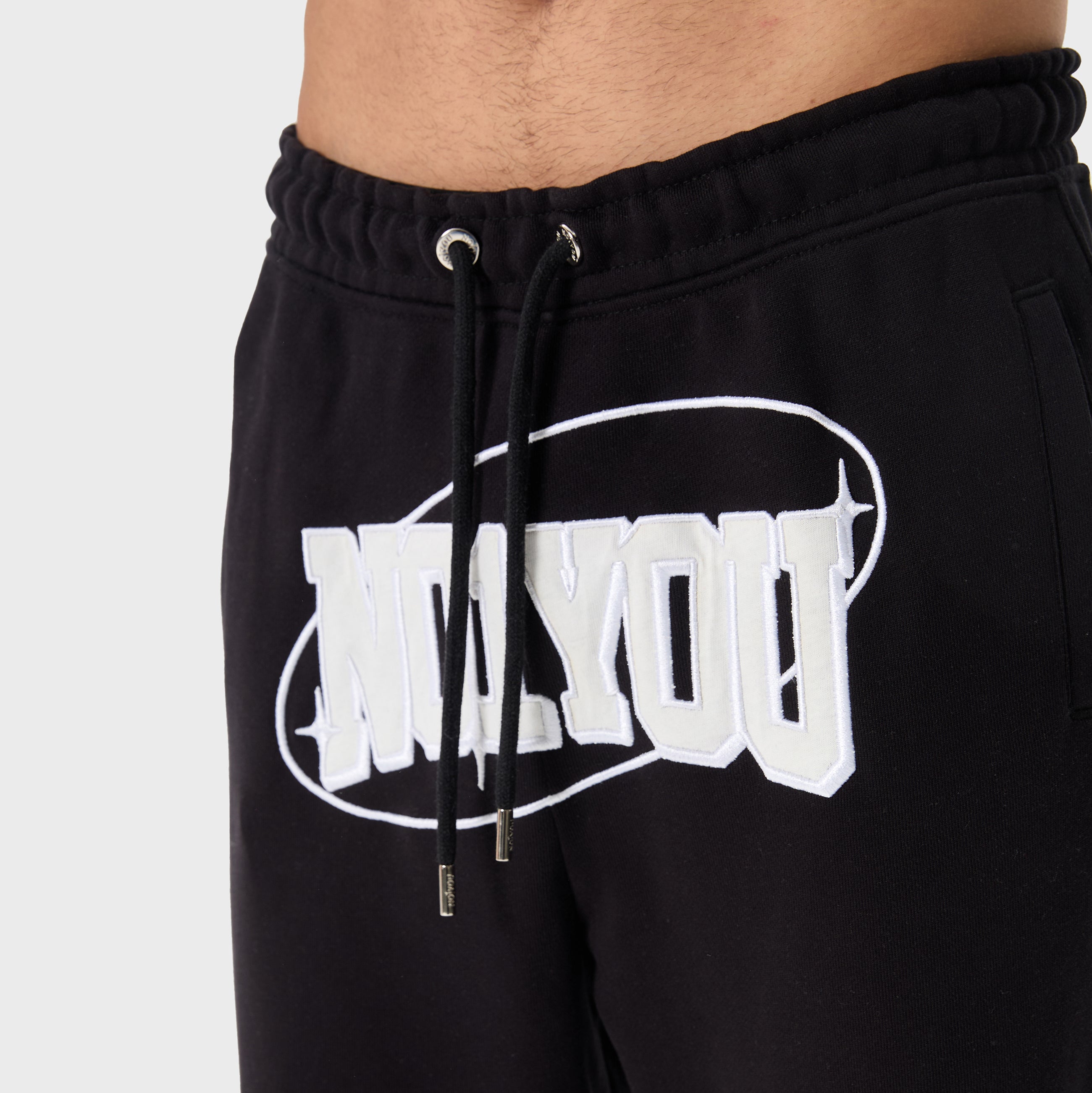 ESSENTIAL 2 BLACK STAR SWEATPANTS