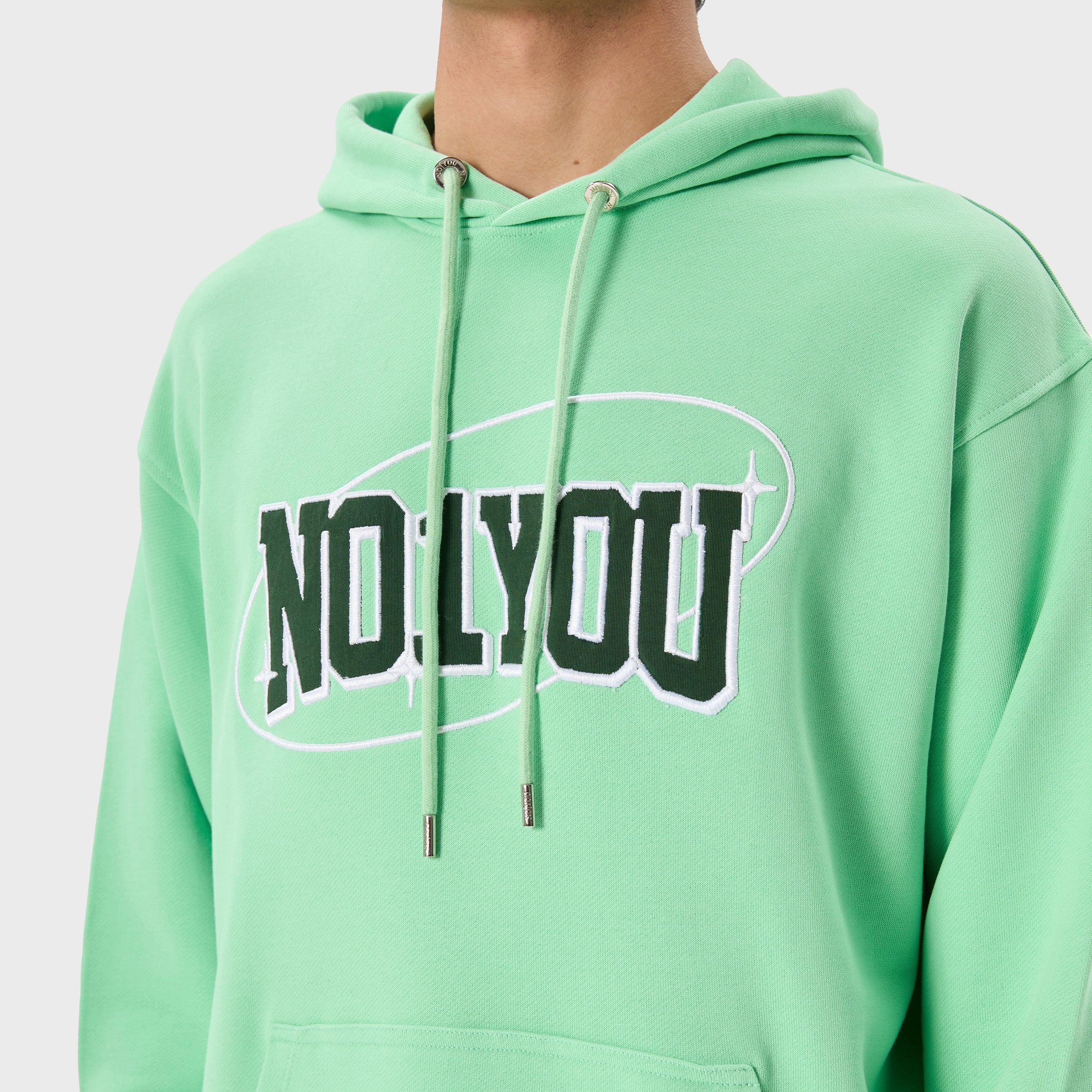 ESSENTIAL 2 GREEN ASH STAR HOODIE