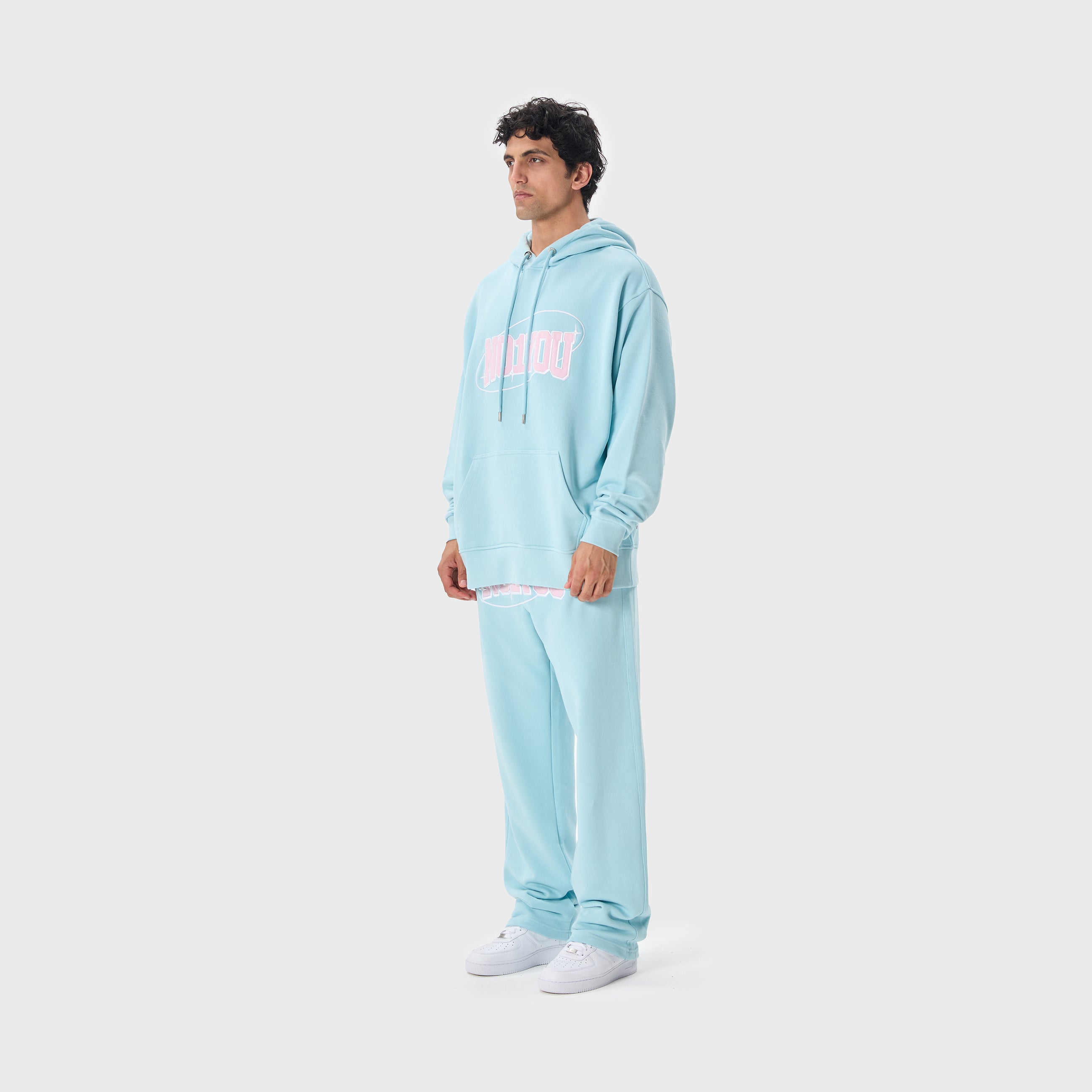 ESSENTIAL 2 BABY BLUE STAR HOODIE