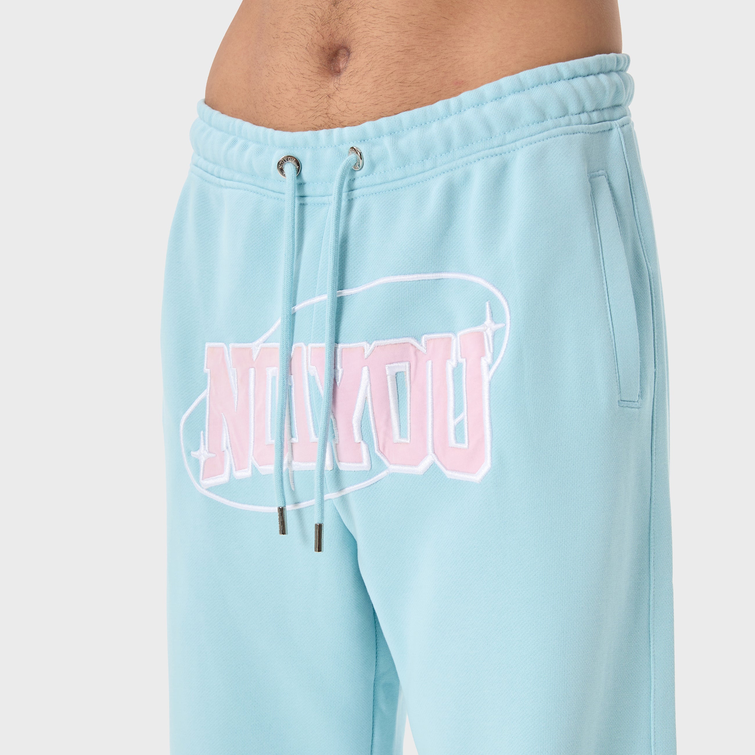 ESSENTIAL 2 BABY BLUE STAR SWEATPANTS