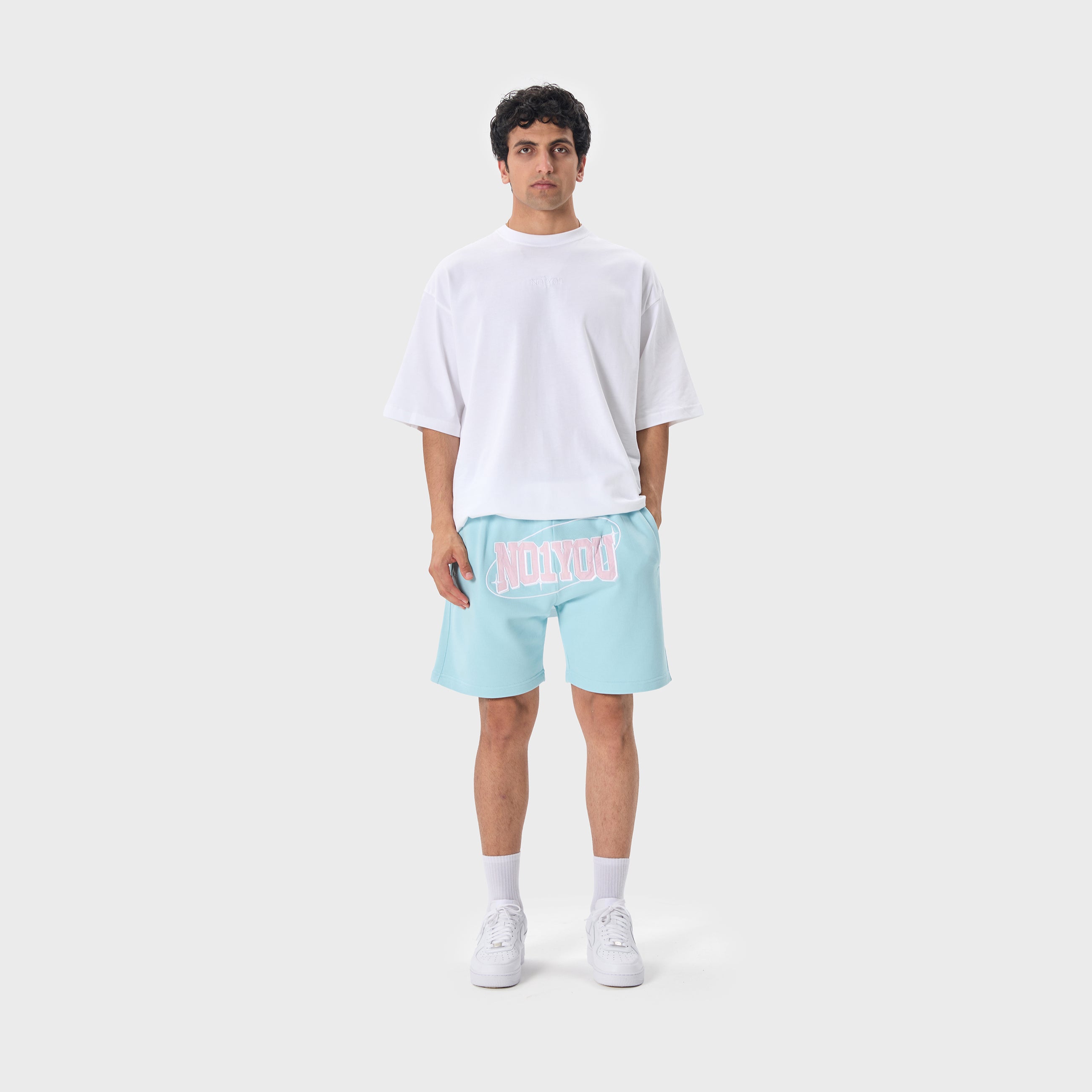 ESSENTIAL 2 BABY BLUE STAR SWEATSHORT