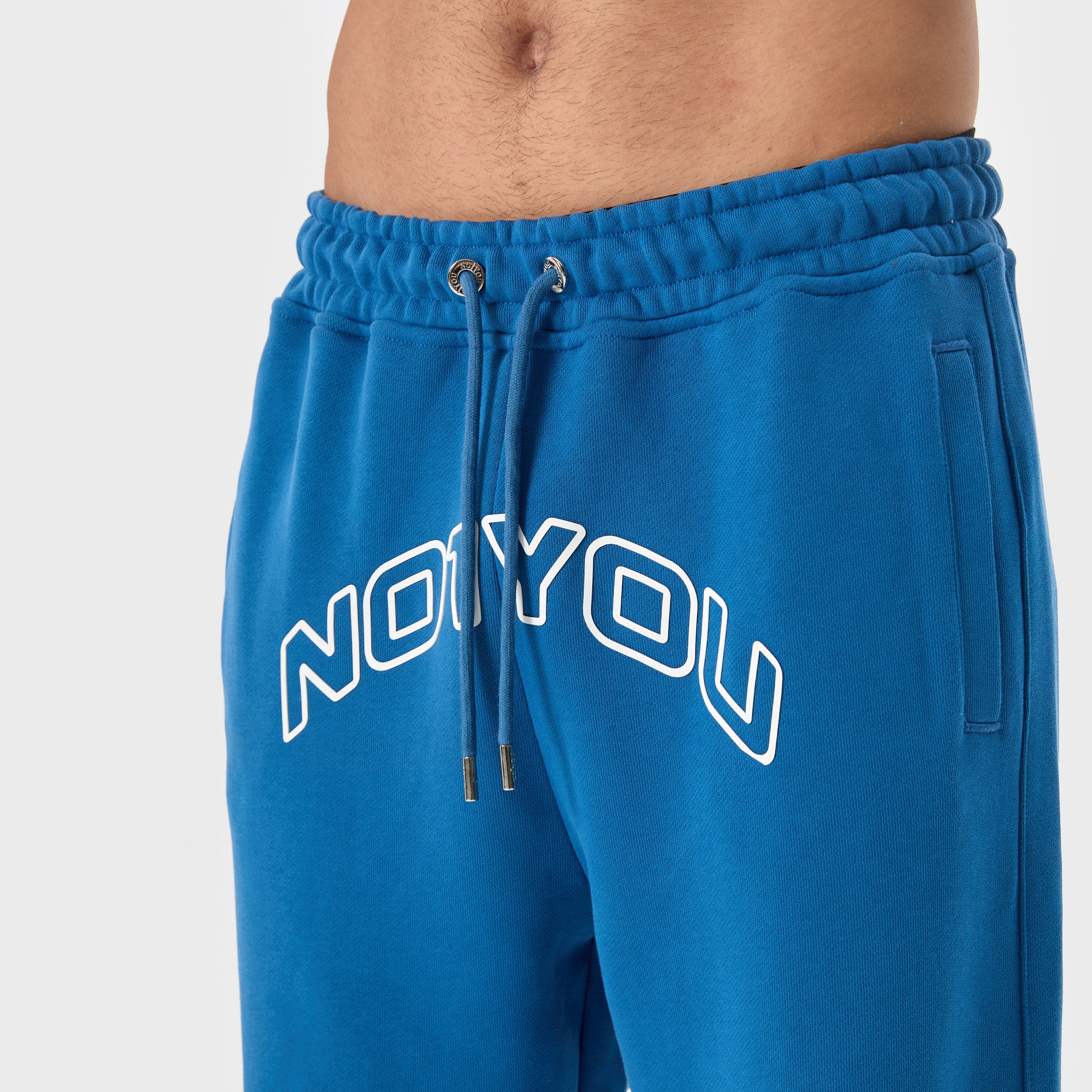 ESSENTIAL 2 DARK BLUE EMBOSSED SWEATPANTS