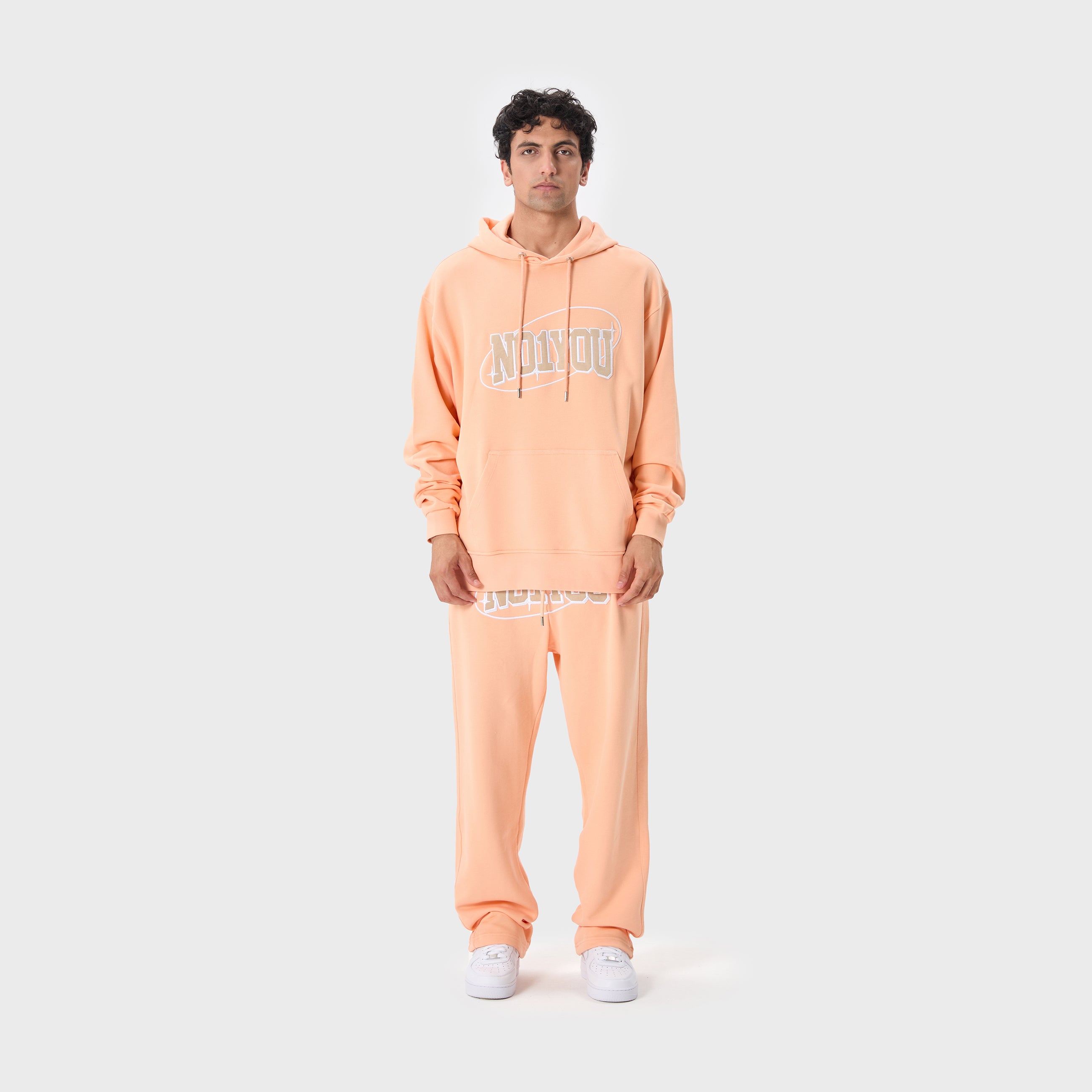 ESSENTIAL 2 PEACH FUZZ STAR HOODIE