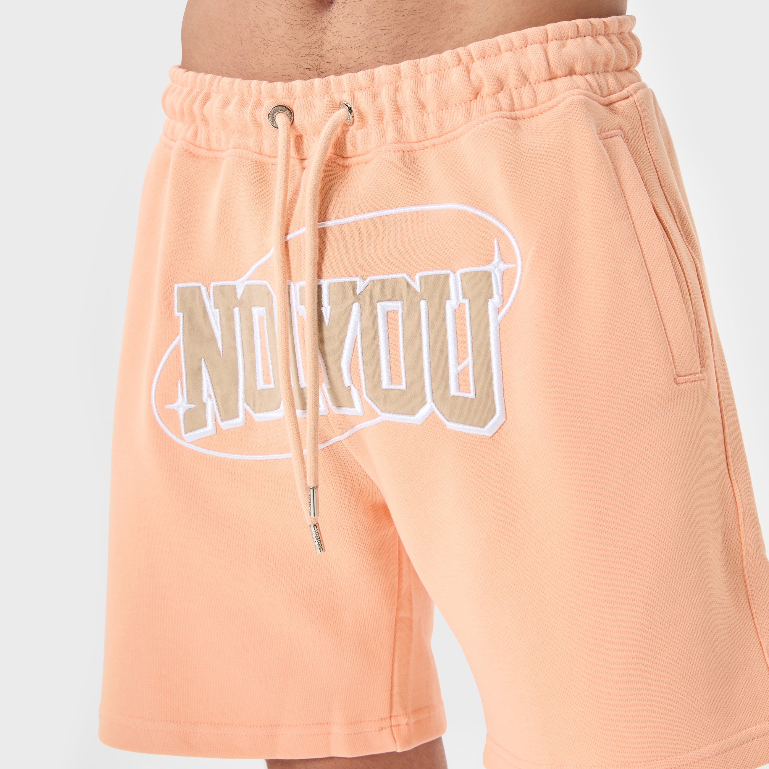 ESSENTIAL 2 PEACH FUZZ STAR SWEATSHORT