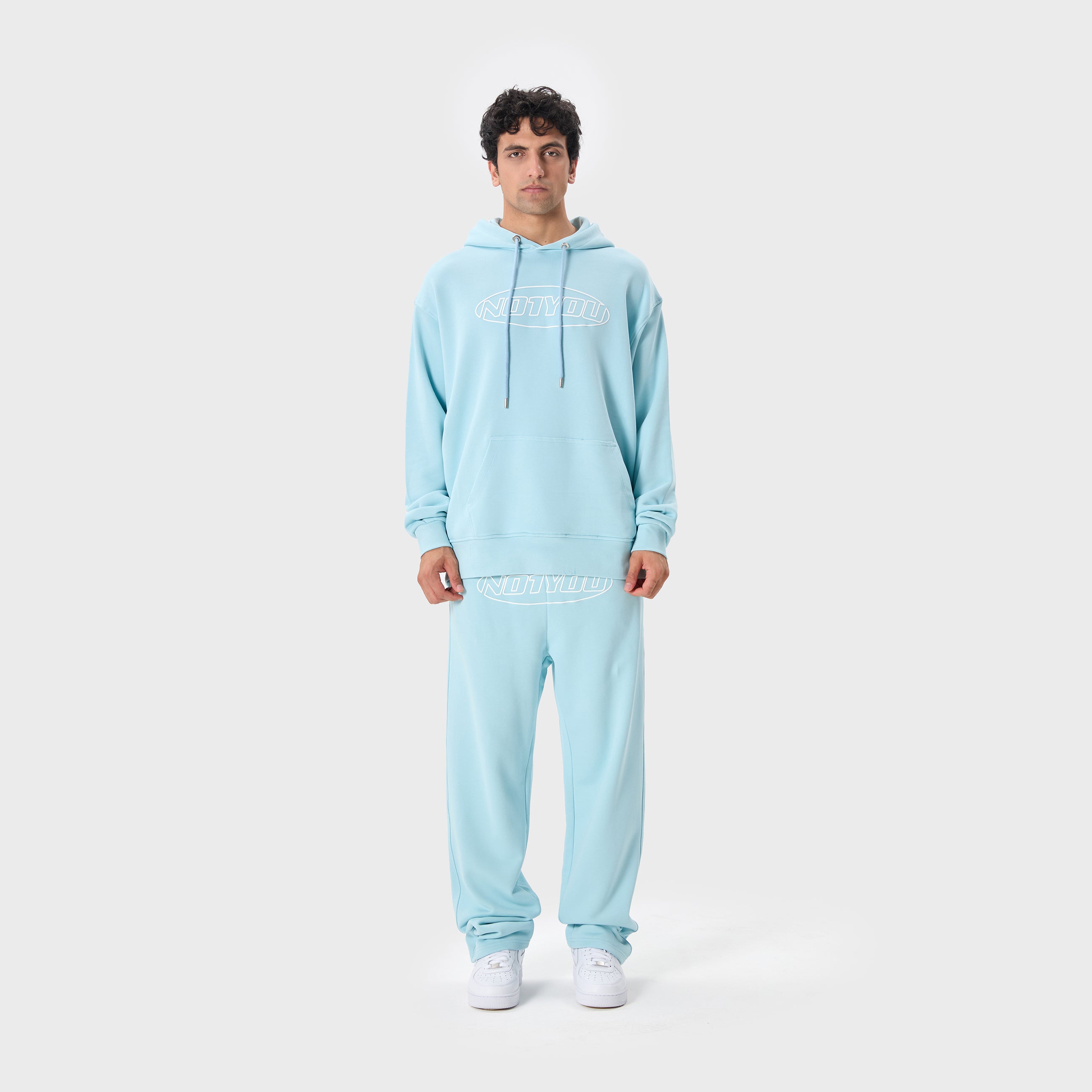 ESSENTIAL 2 BABY BLUE ELLIPSE HOODIE