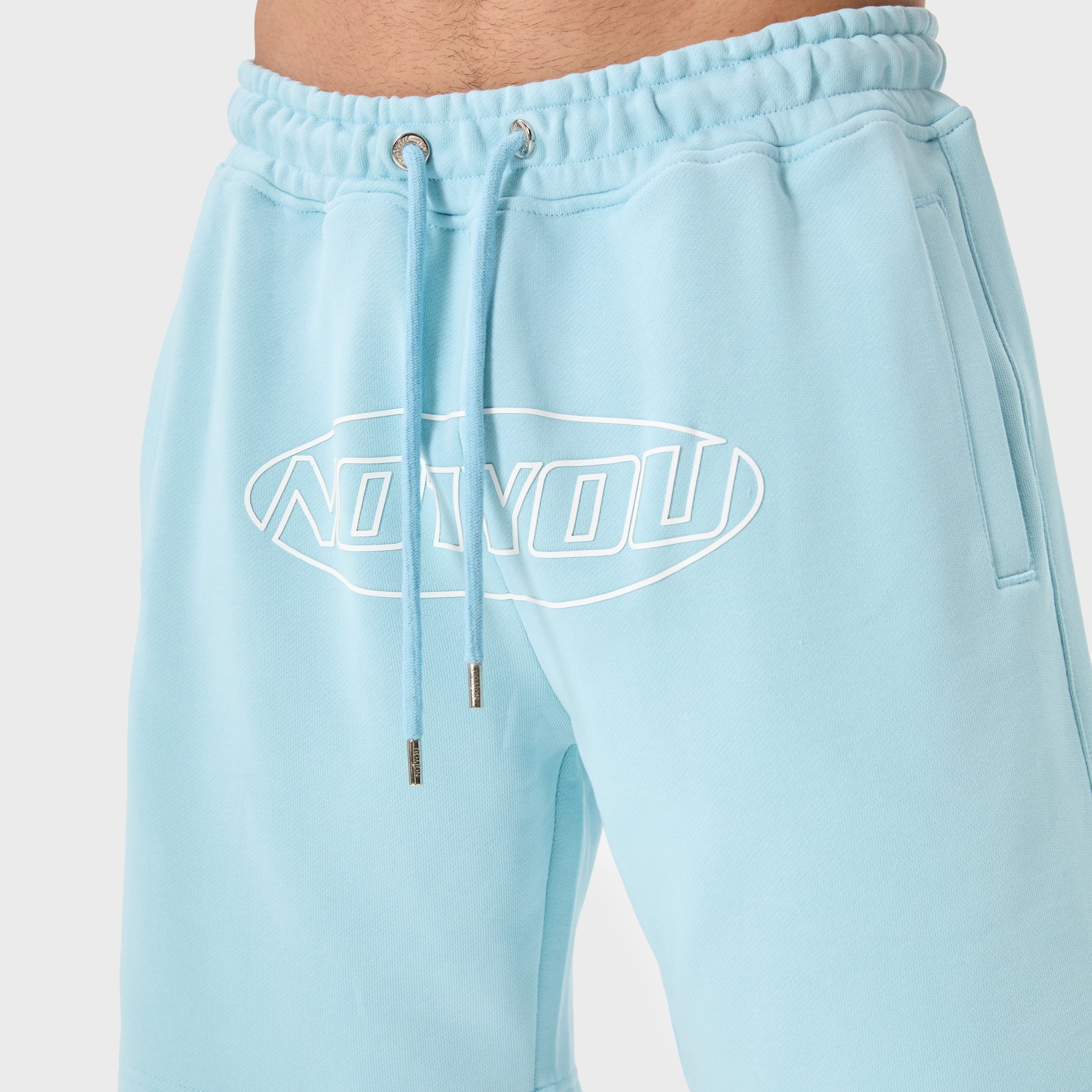 ESSENTIAL 2 BABY BLUE ELLIPSE SWEATSHORT