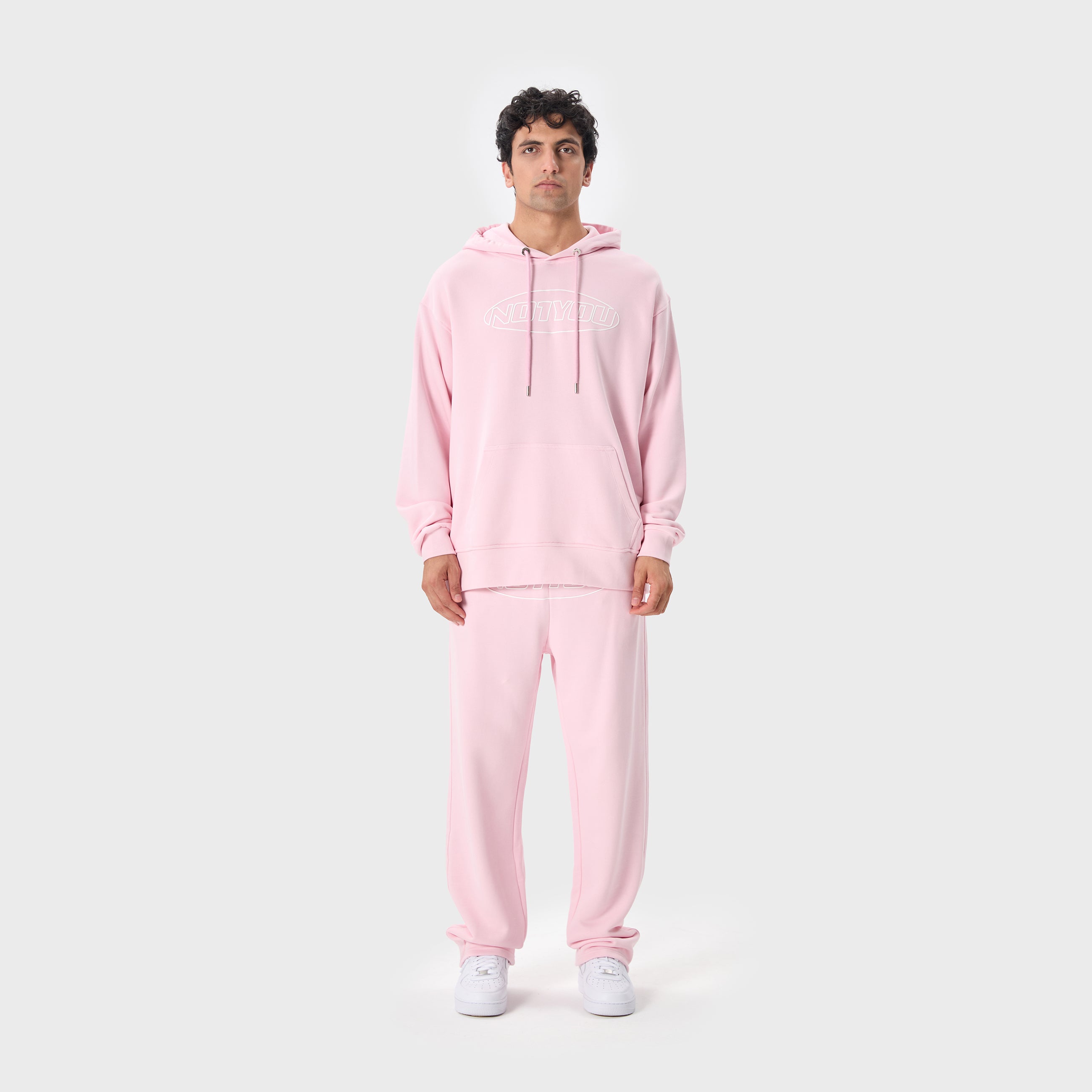 ESSENTIAL 2 PINK ELLIPSE HOODIE