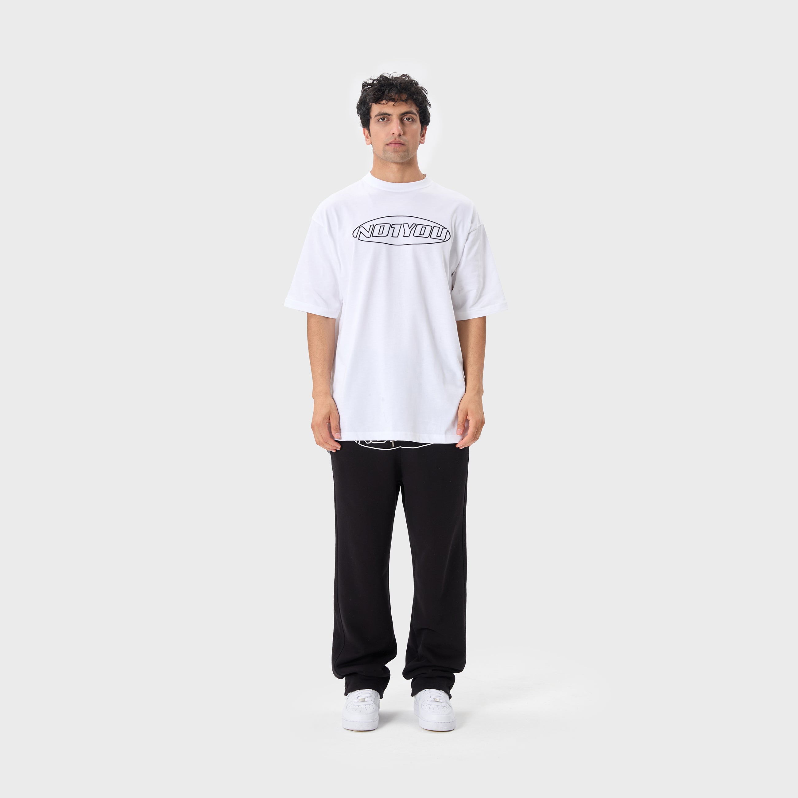 ESSENTIAL 2 WHITE ELLIPSE TSHIRTS