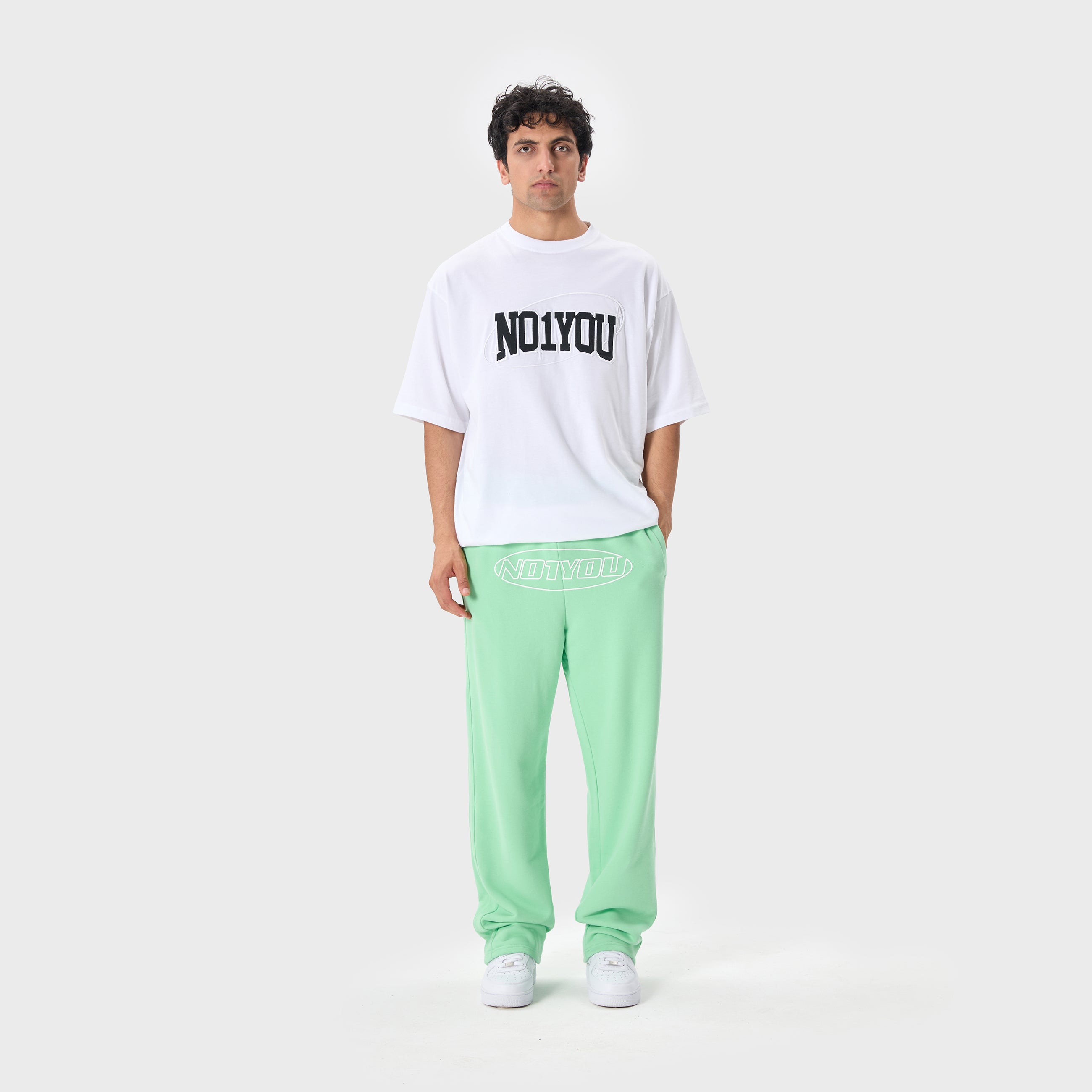 ESSENTIAL 2 GREEN ASH ELLIPSE SWEATPANTS