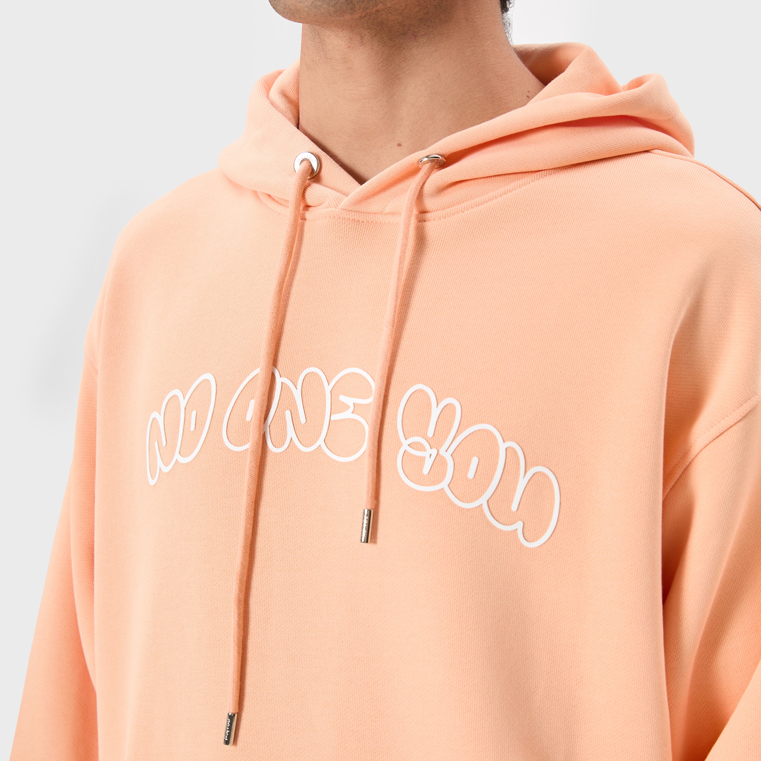 ESSENTIAL 2 PEACH FUZZ GRAFFITI HOODIE
