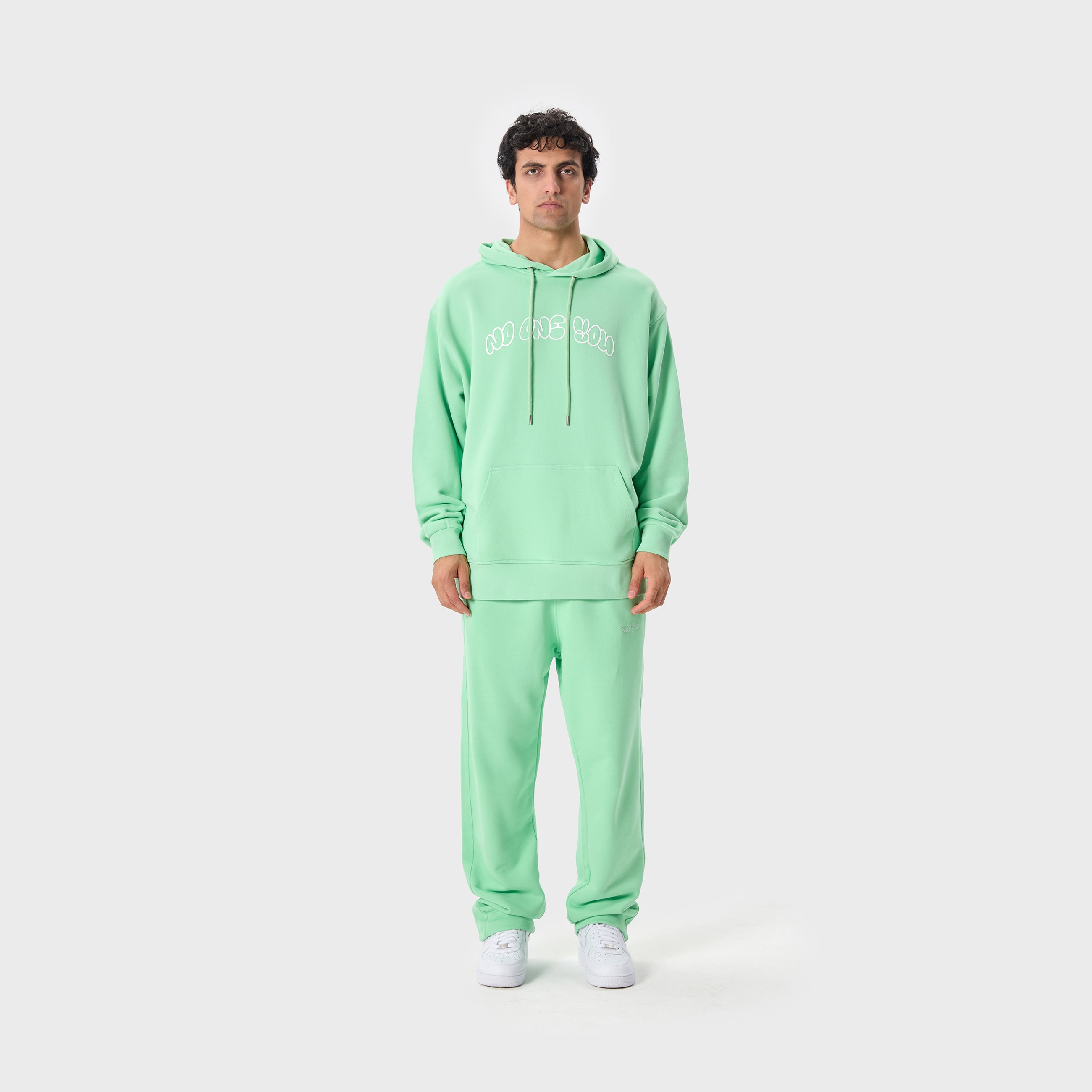 ESSENTIAL 2 GREEN ASH GRAFFITI HOODIE
