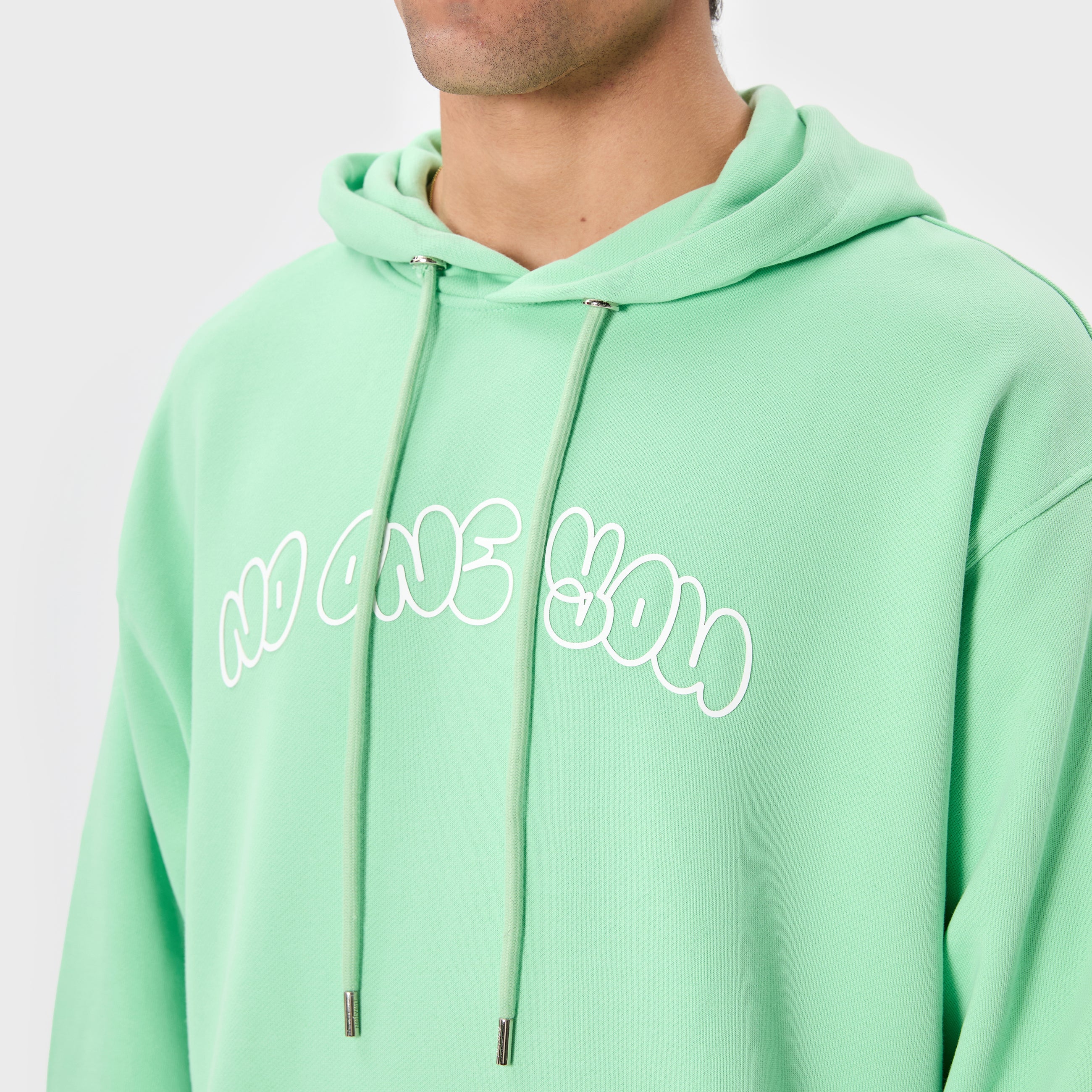 ESSENTIAL 2 GREEN ASH GRAFFITI HOODIE