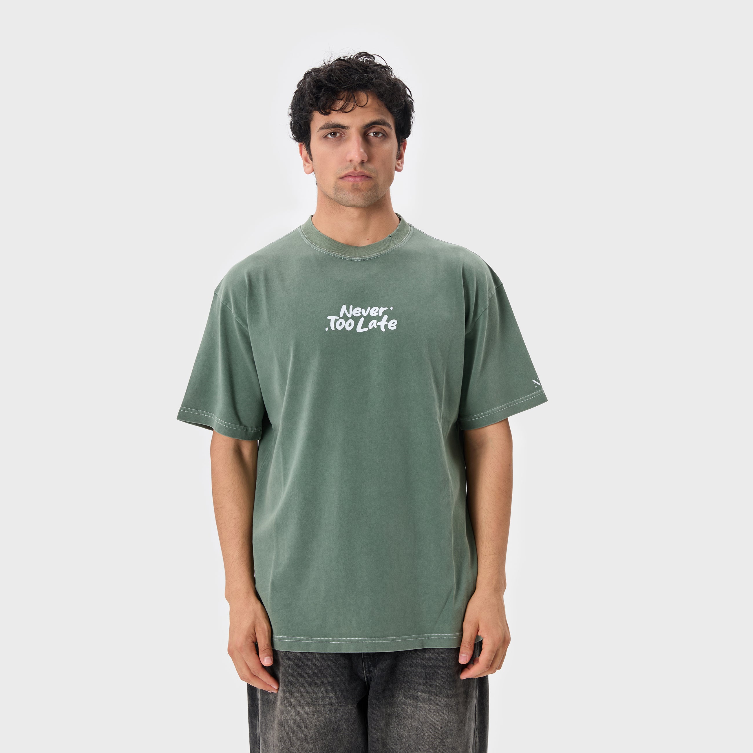 BLC GREEN WASHED TSHIRT 2