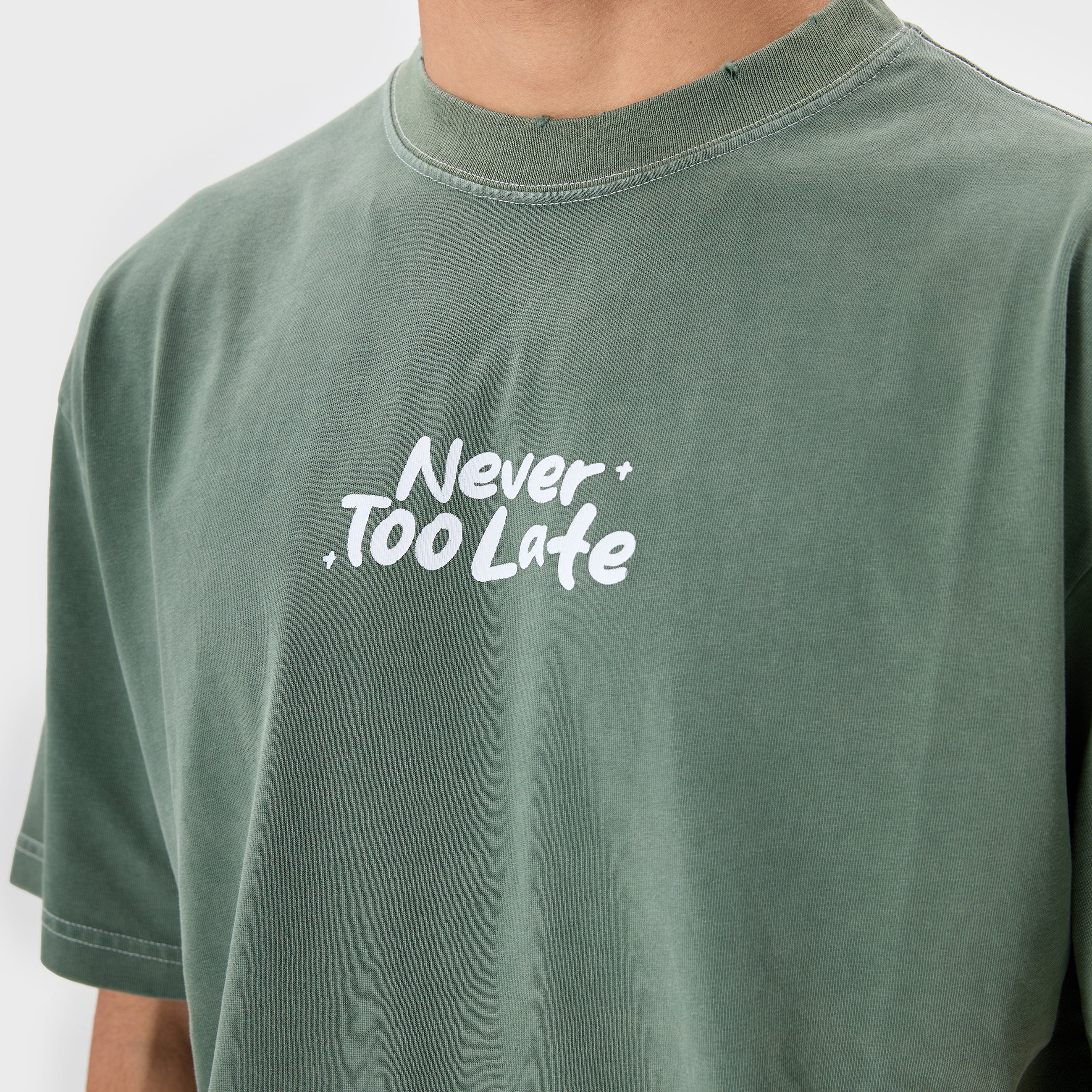 BLC GREEN WASHED TSHIRT 2