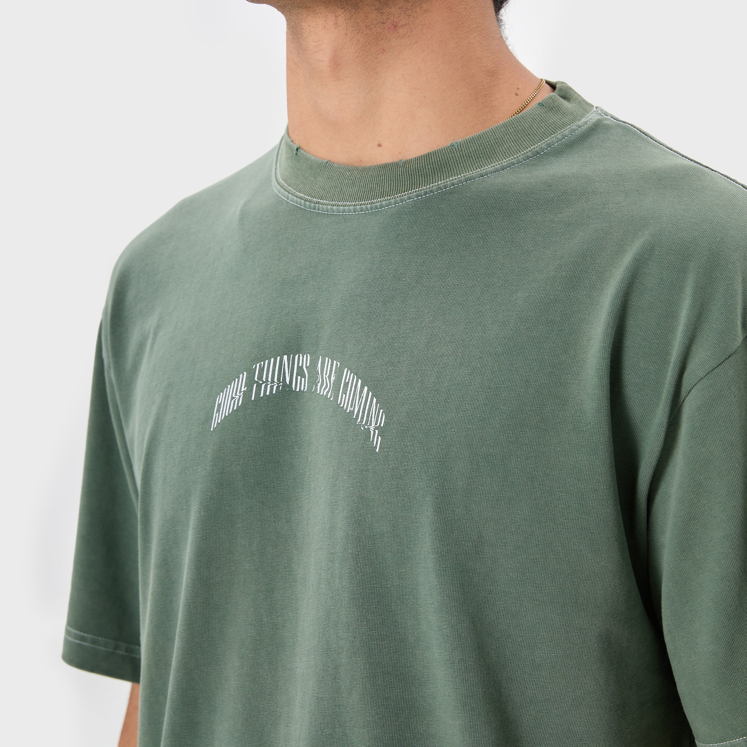 BLC GREEN WASHED TSHIRT 1