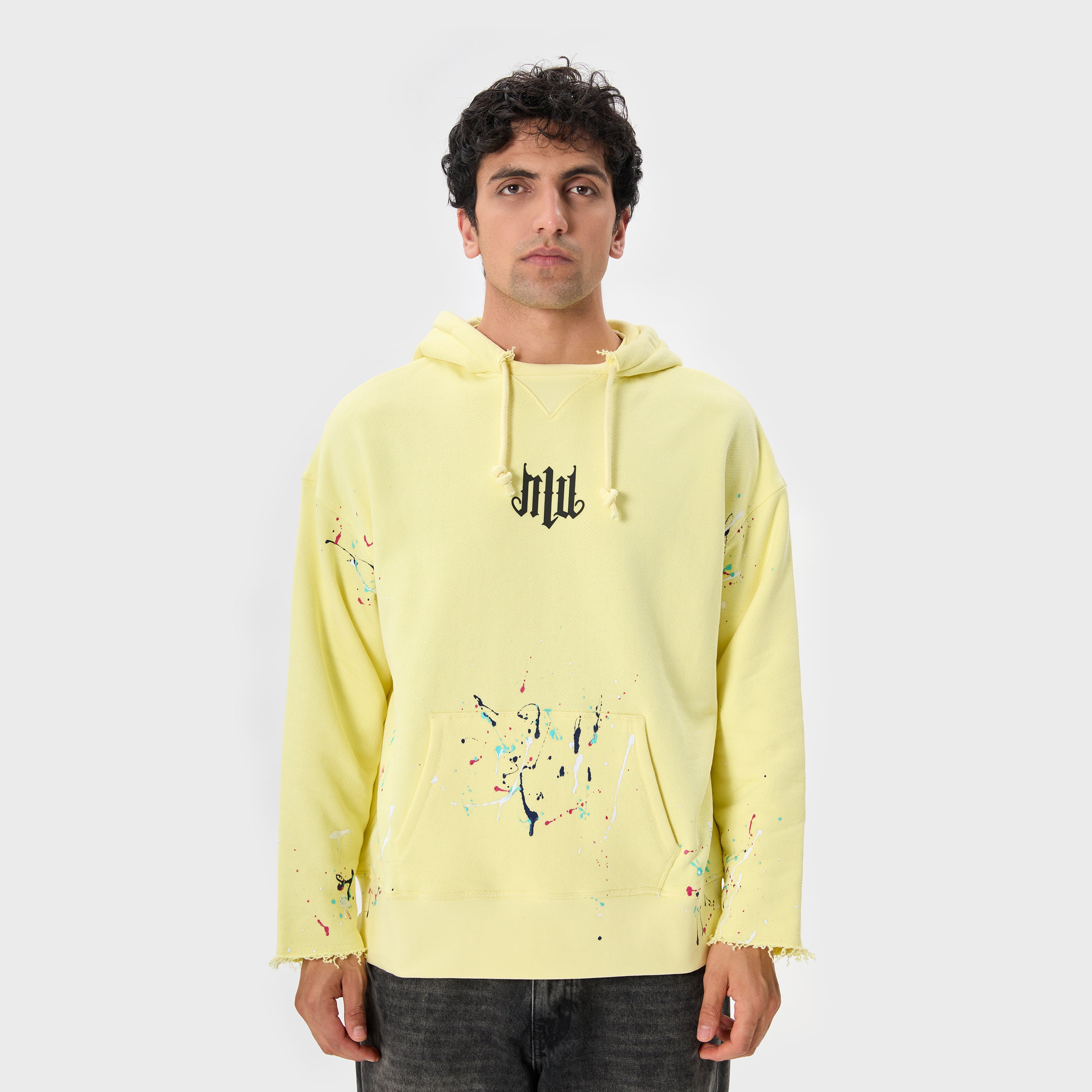 BLC SPLASHY YELLOW HOODIE