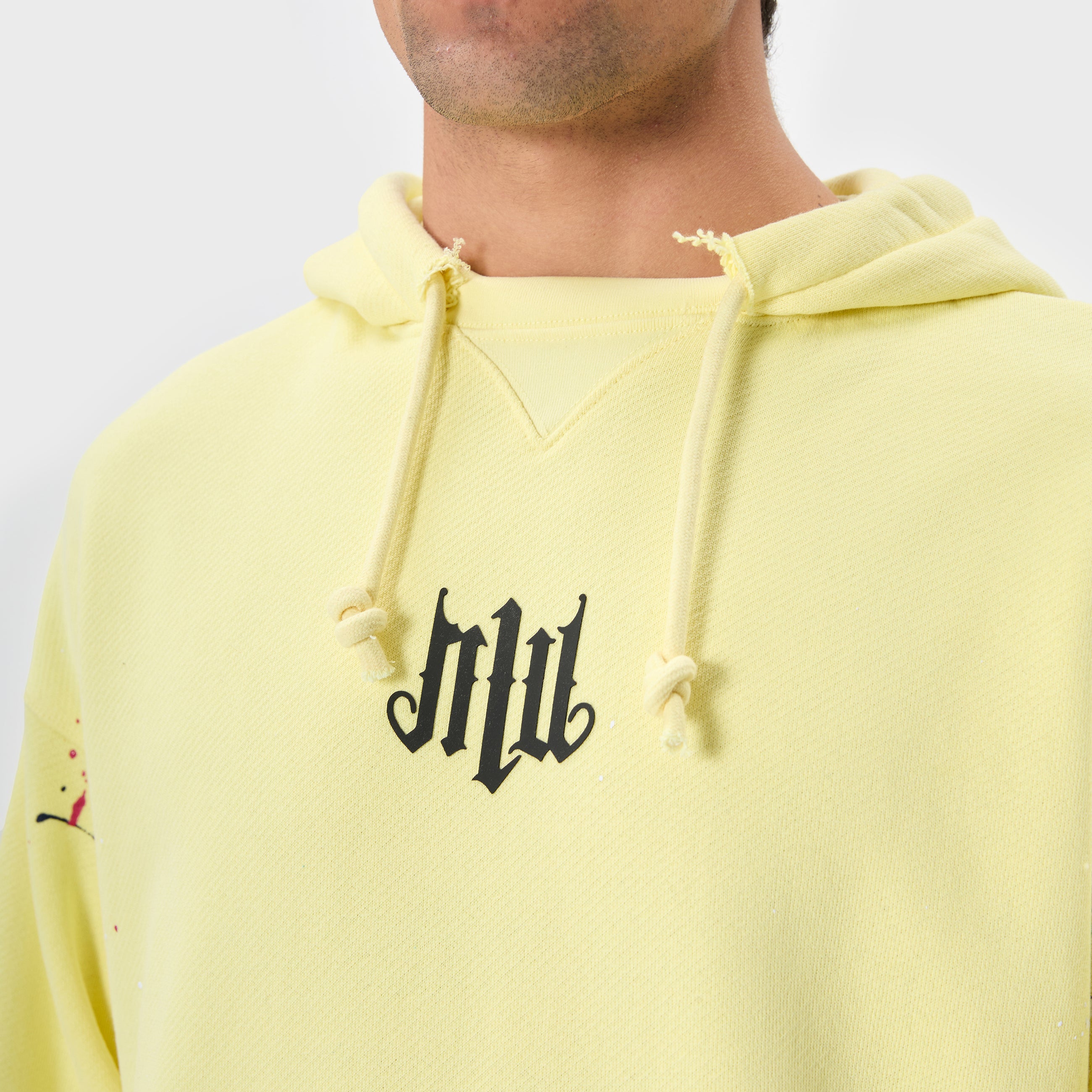 BLC SPLASHY YELLOW HOODIE