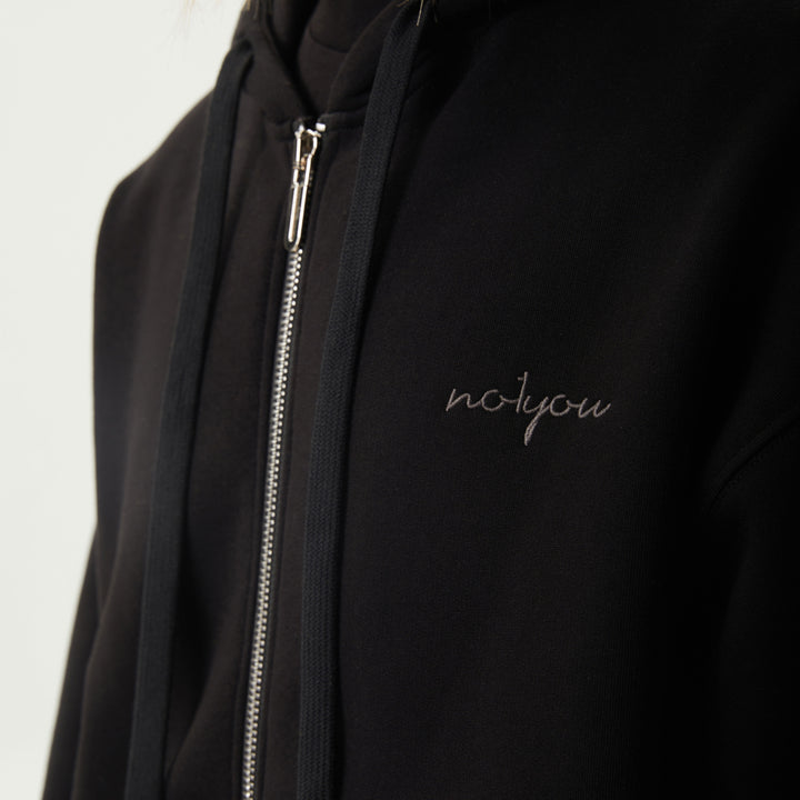 ZIP Hoodie Schwarz Unisex - No1You