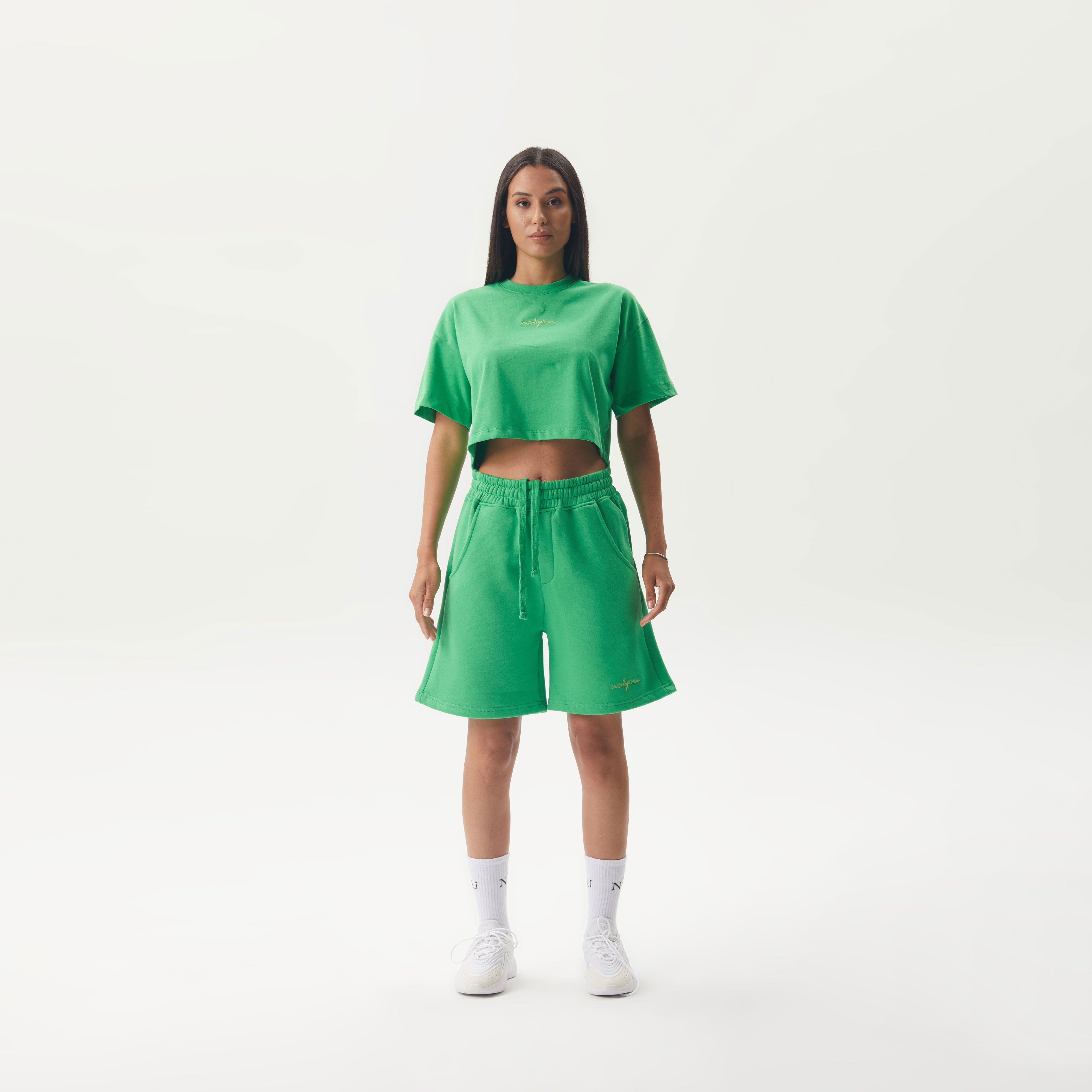 ESSENTIAL 1 GREEN CROP TSHIRT
